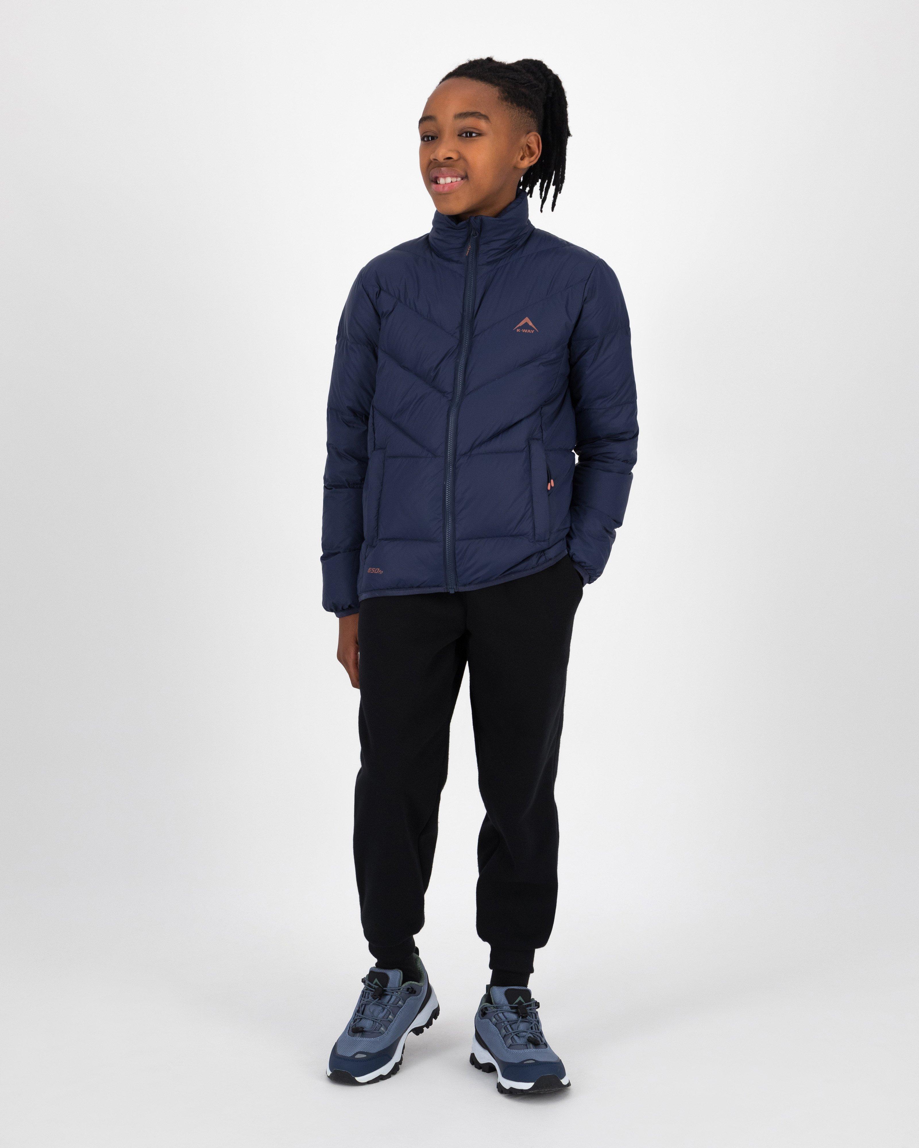 K-Way Youth Bailly Down Puffer Jacket  -  Navy