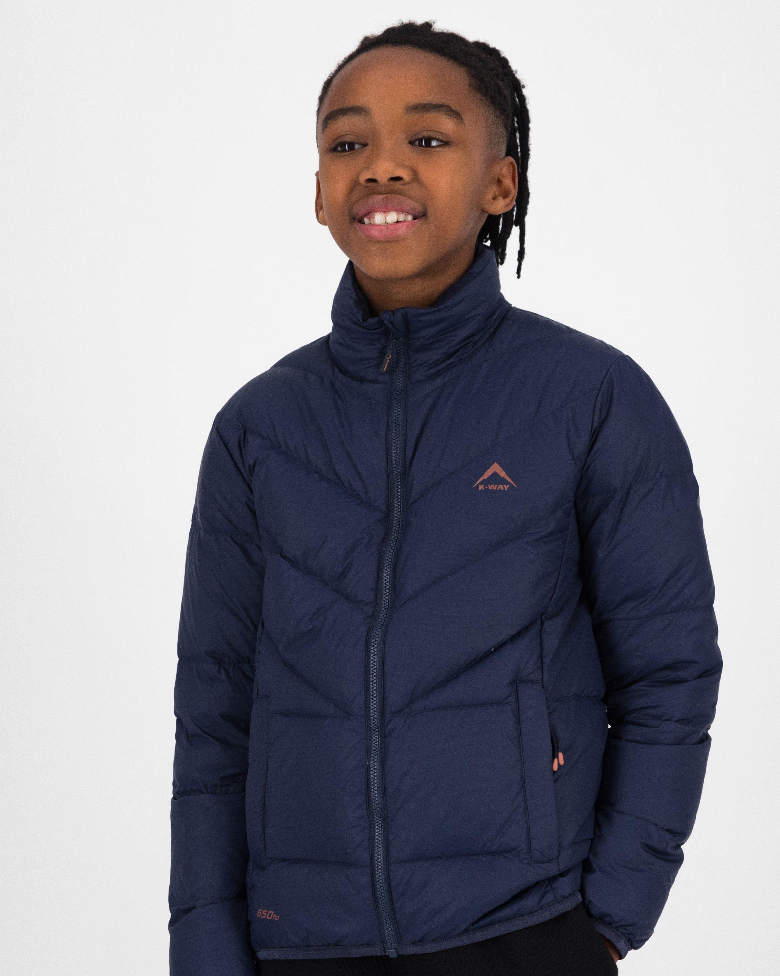 K-Way Youth Bailly Down Puffer Jacket  -  Navy