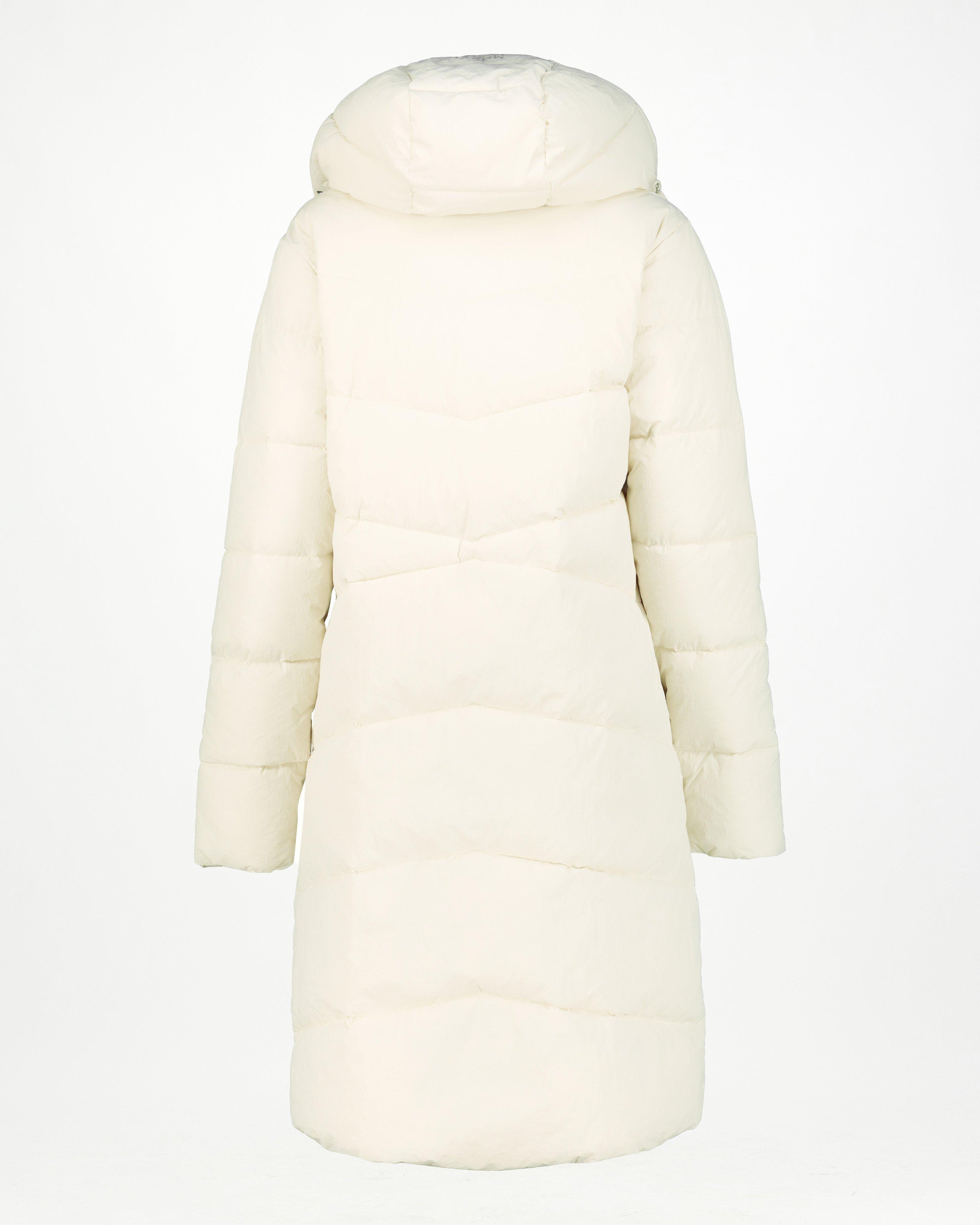 K-Way MMXXI Supreme Wide Channel Puffer Coat -  Milk