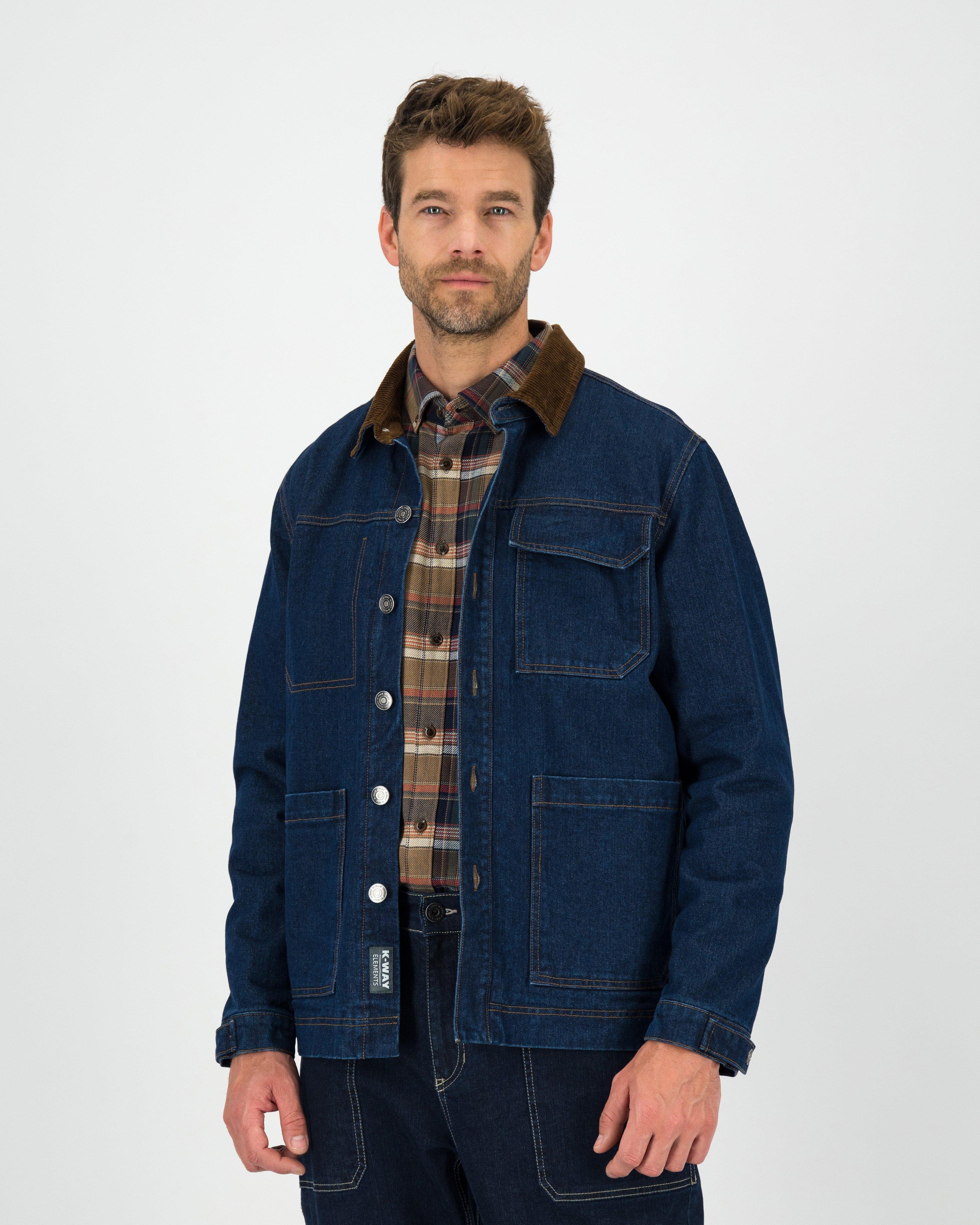 K-Way Elements Men’s Jimmy Denim Jacket -  Indigo