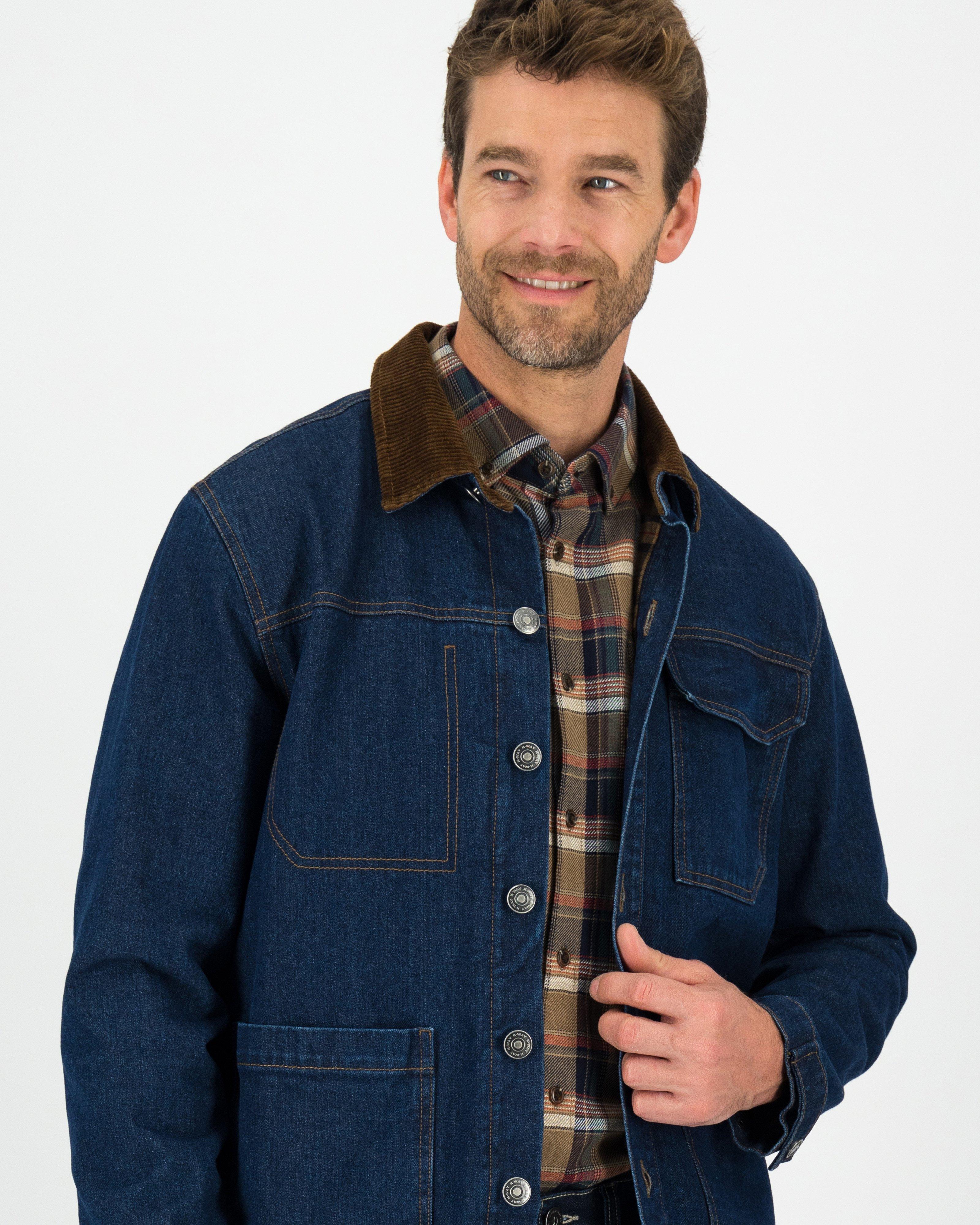 K-Way Elements Men’s Jimmy Denim Jacket -  Indigo