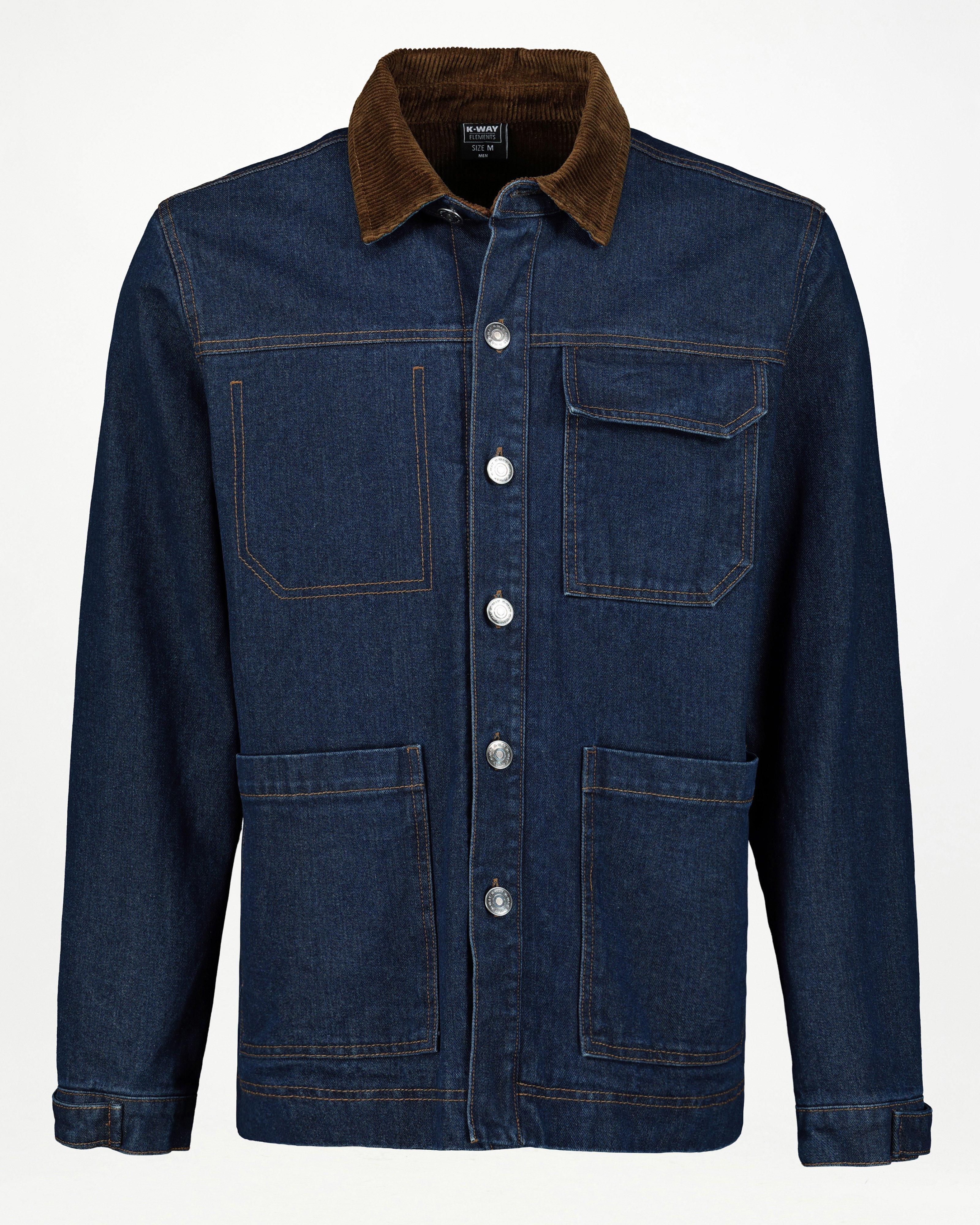 K-Way Elements Men’s Jimmy Denim Jacket -  Indigo