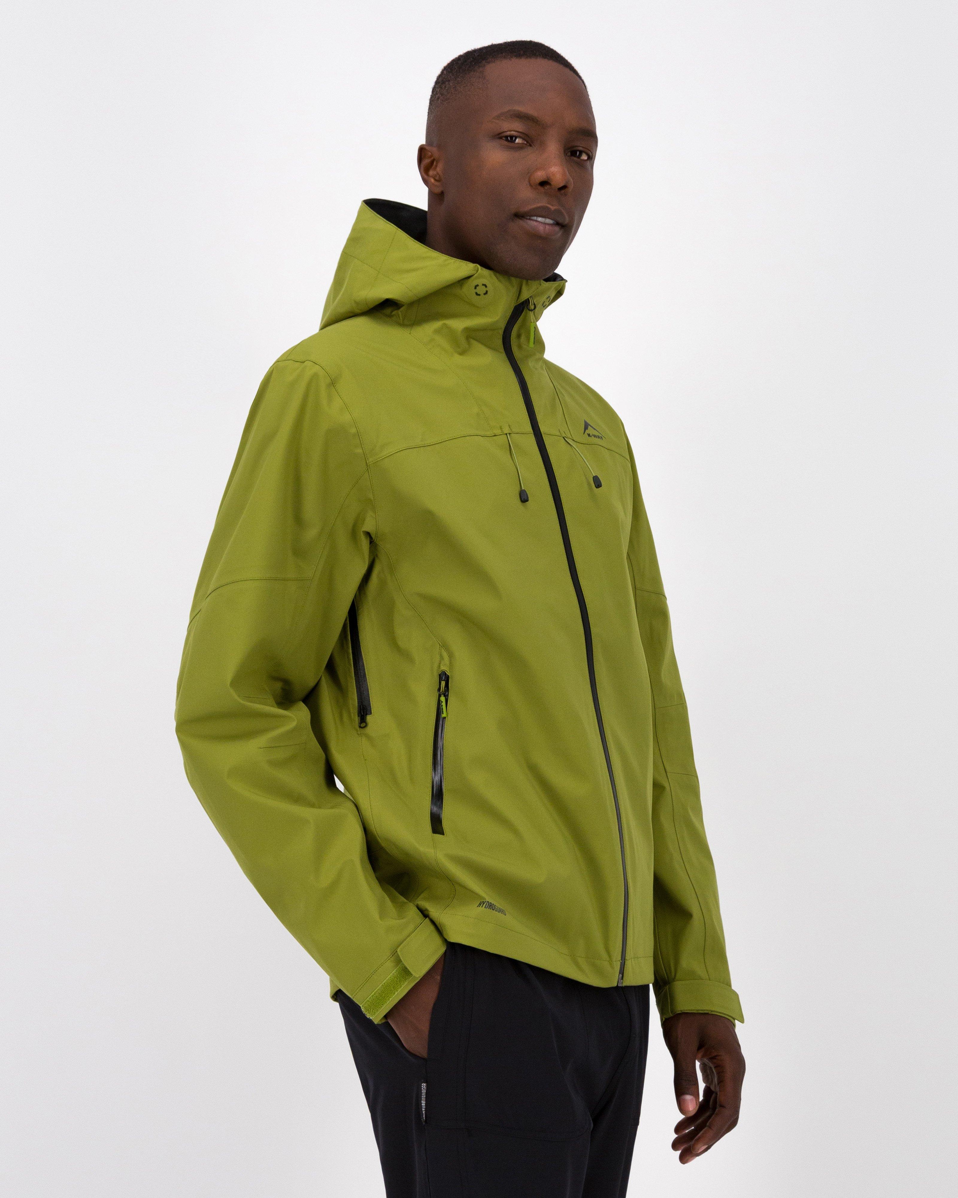 K-Way Men’s Virga 3L Shell Jacket -  Green
