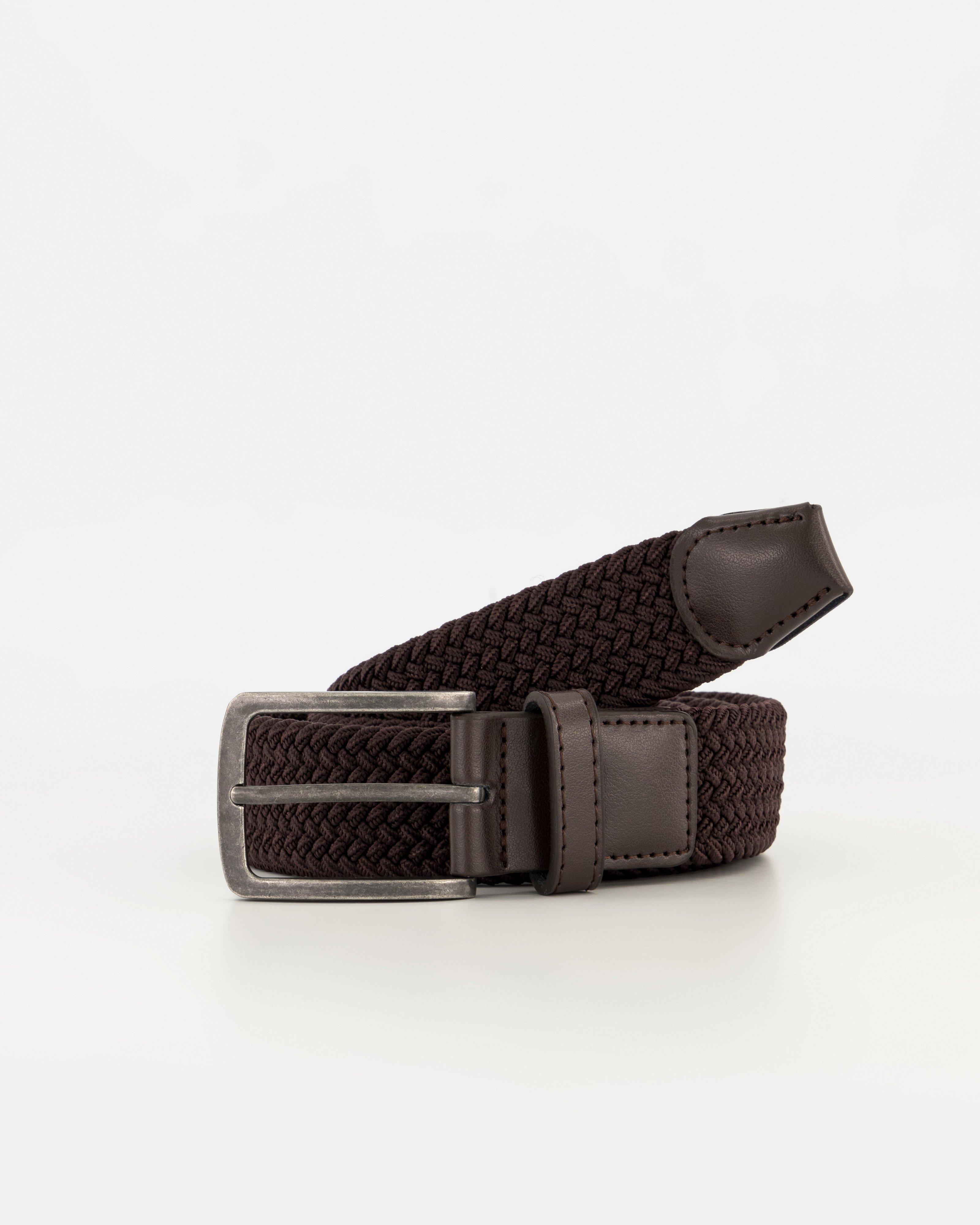 K-Way Elements Oliver Webbed Belt -  Brown