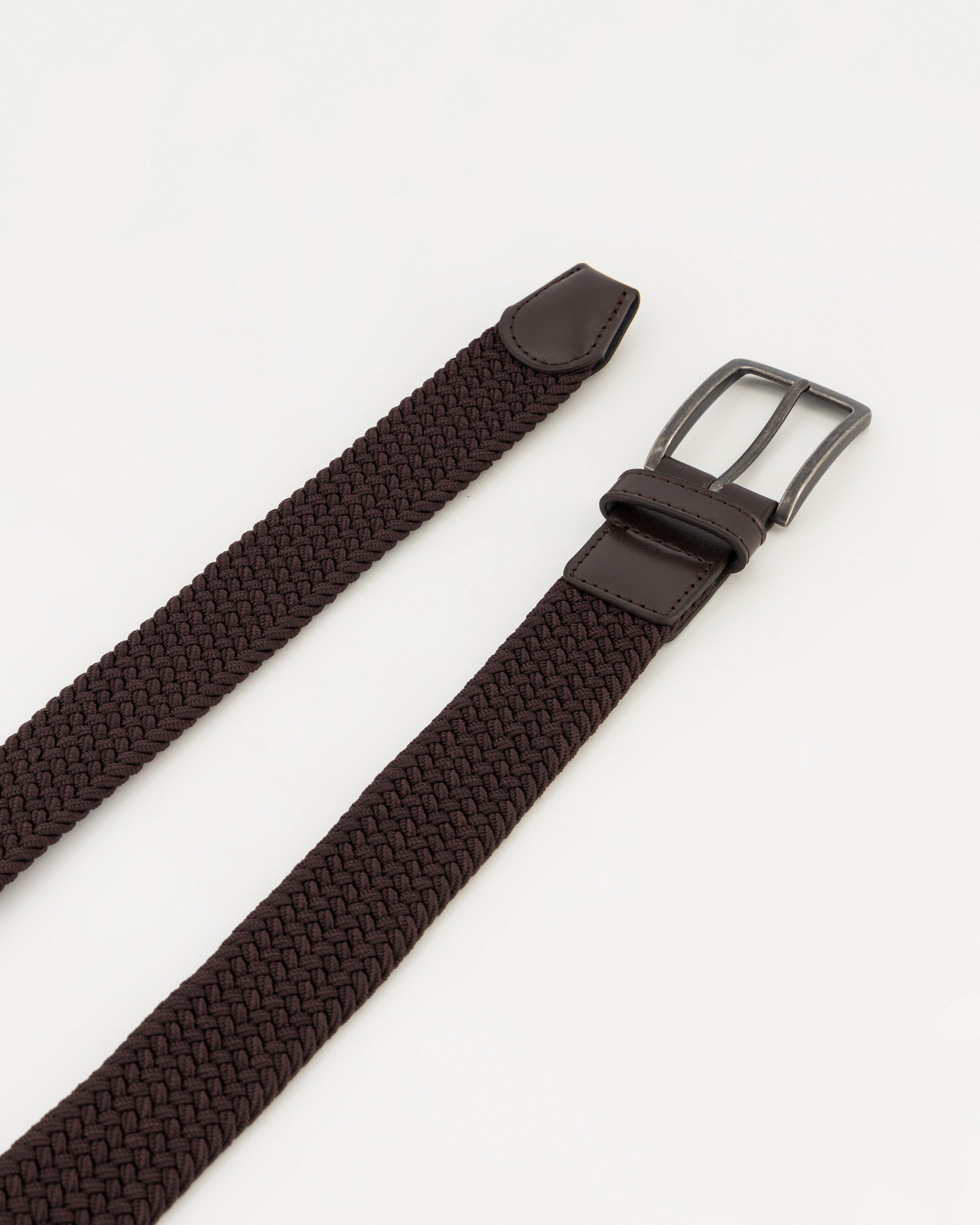 K-Way Elements Oliver Webbed Belt -  Brown