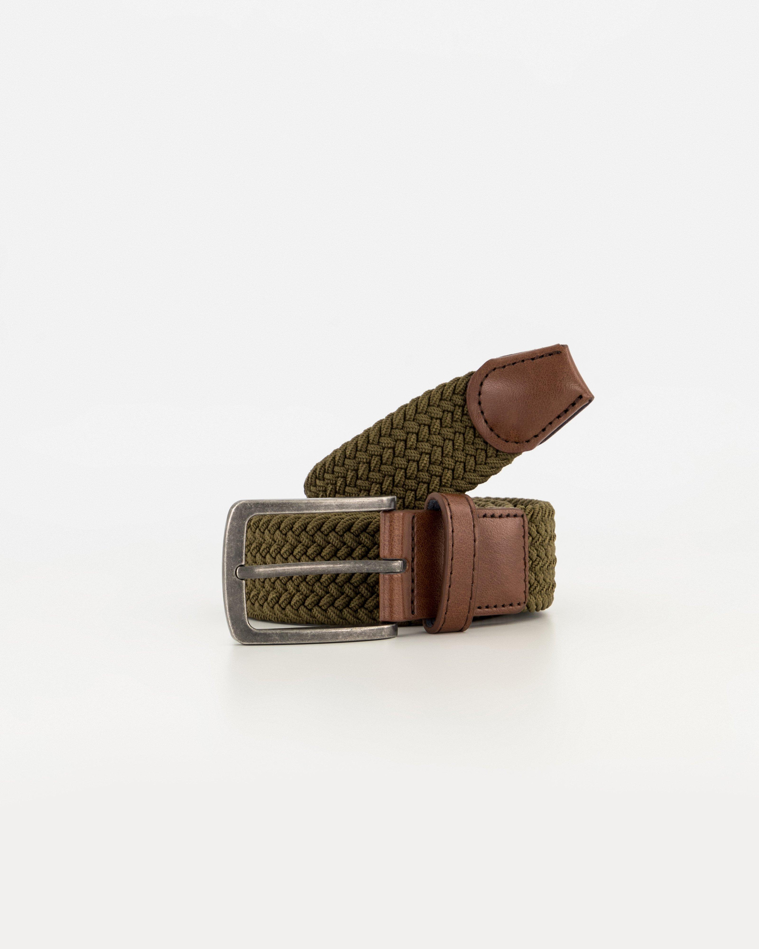 K-Way Elements Oliver Webbed Belt -  Olive