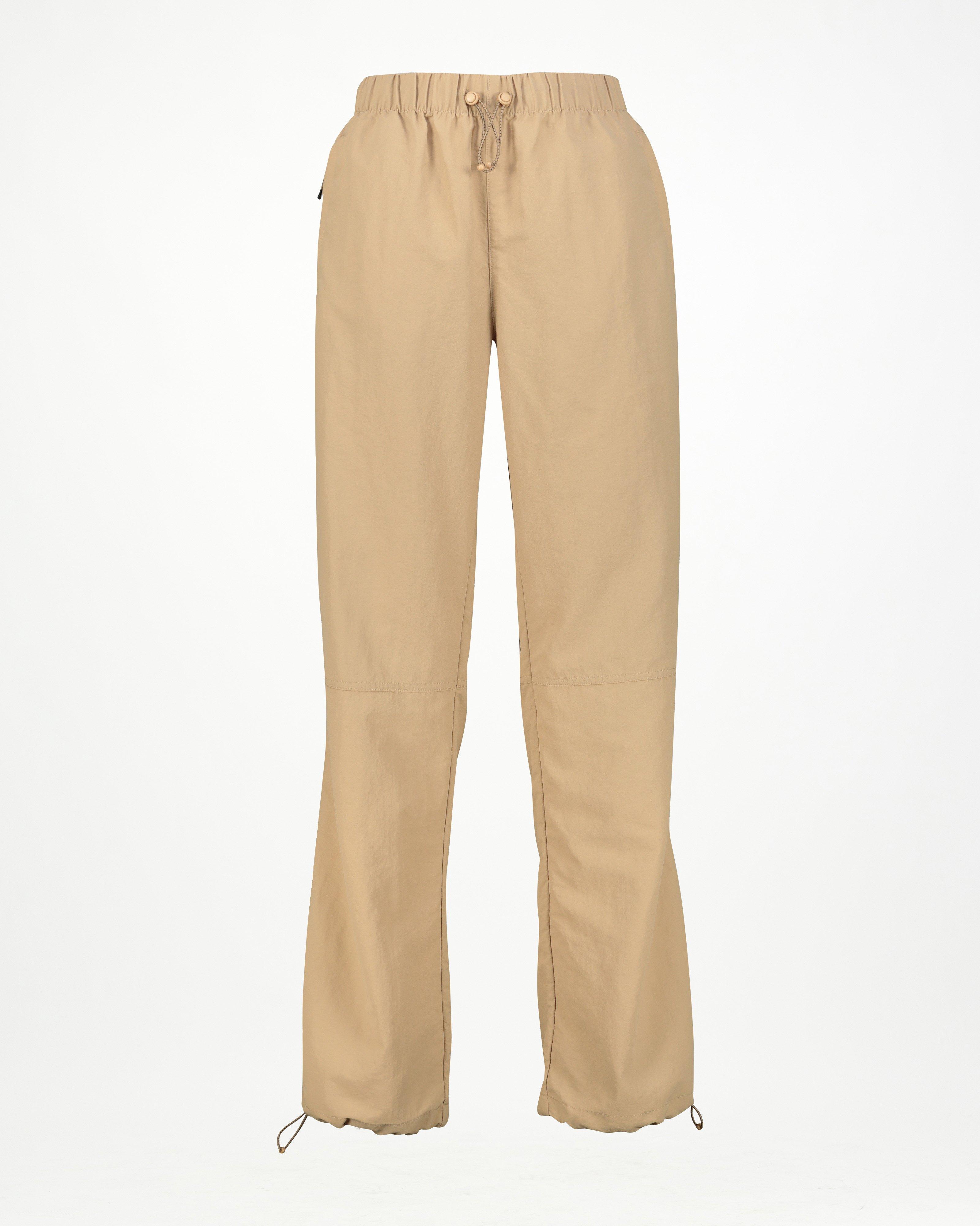 K-Way MMXXI Women’s Astra Parachute Pants -  Camel