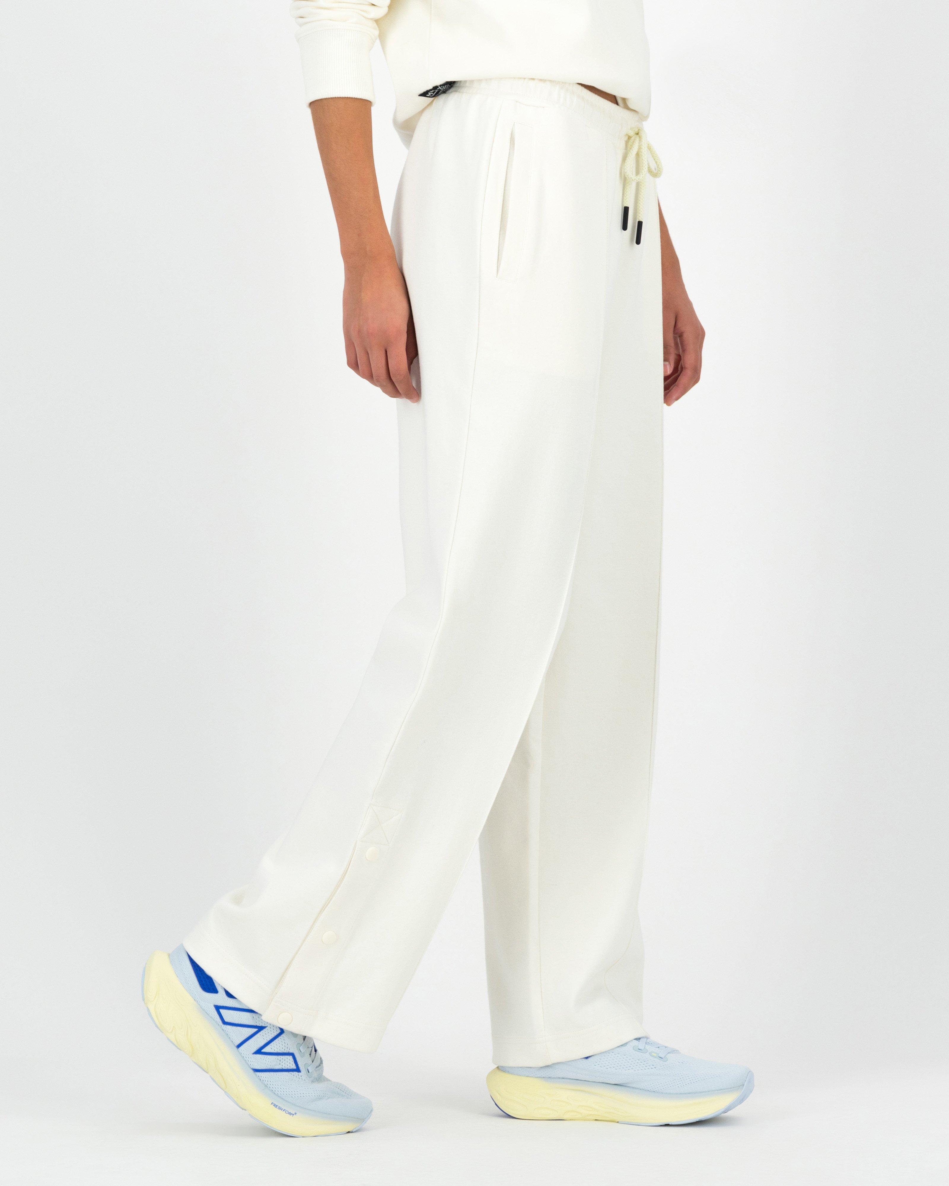 K-Way MMXXI Topaz Wide-Leg Trackpants -  Milk