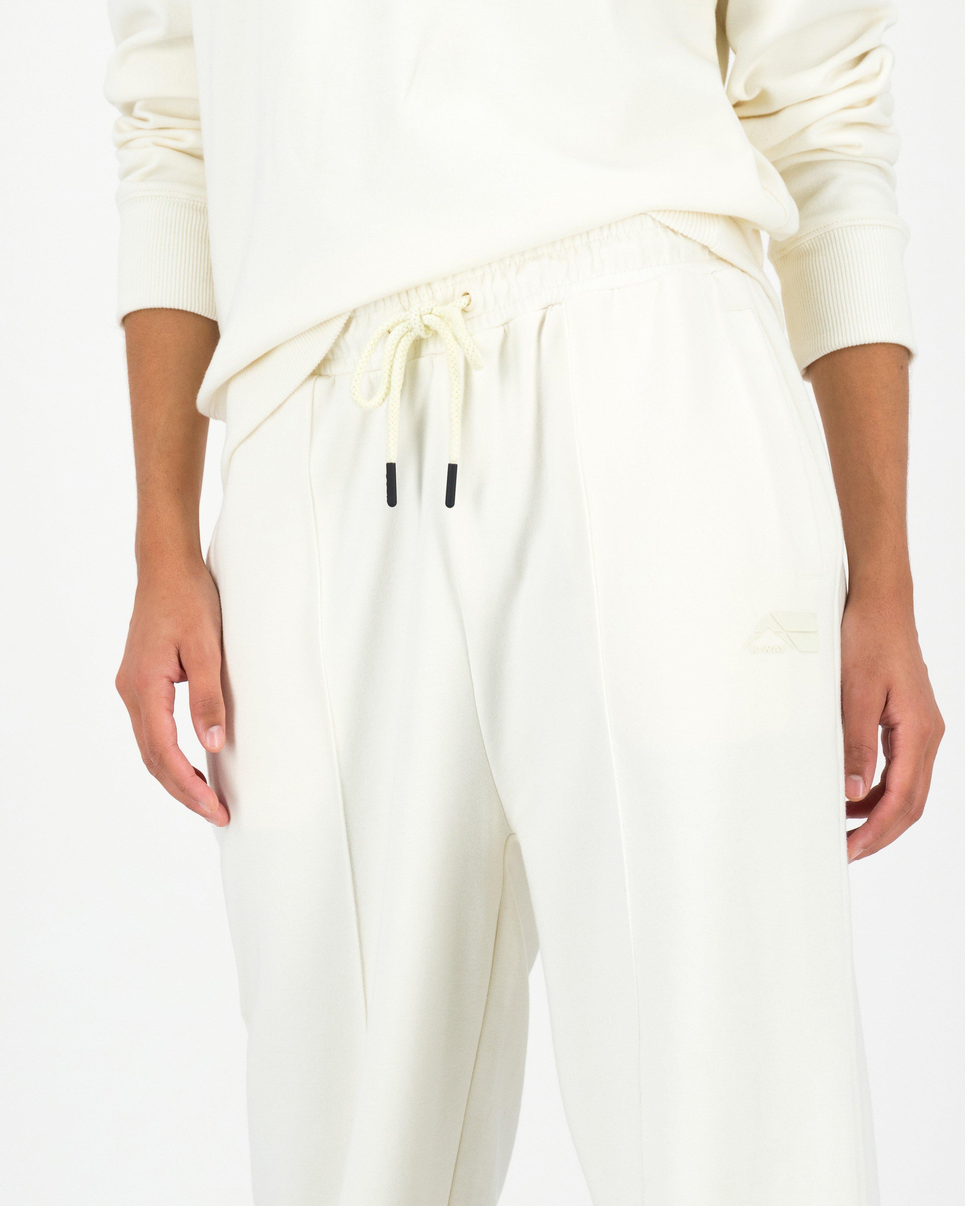 K-Way MMXXI Topaz Wide-Leg Trackpants -  Milk