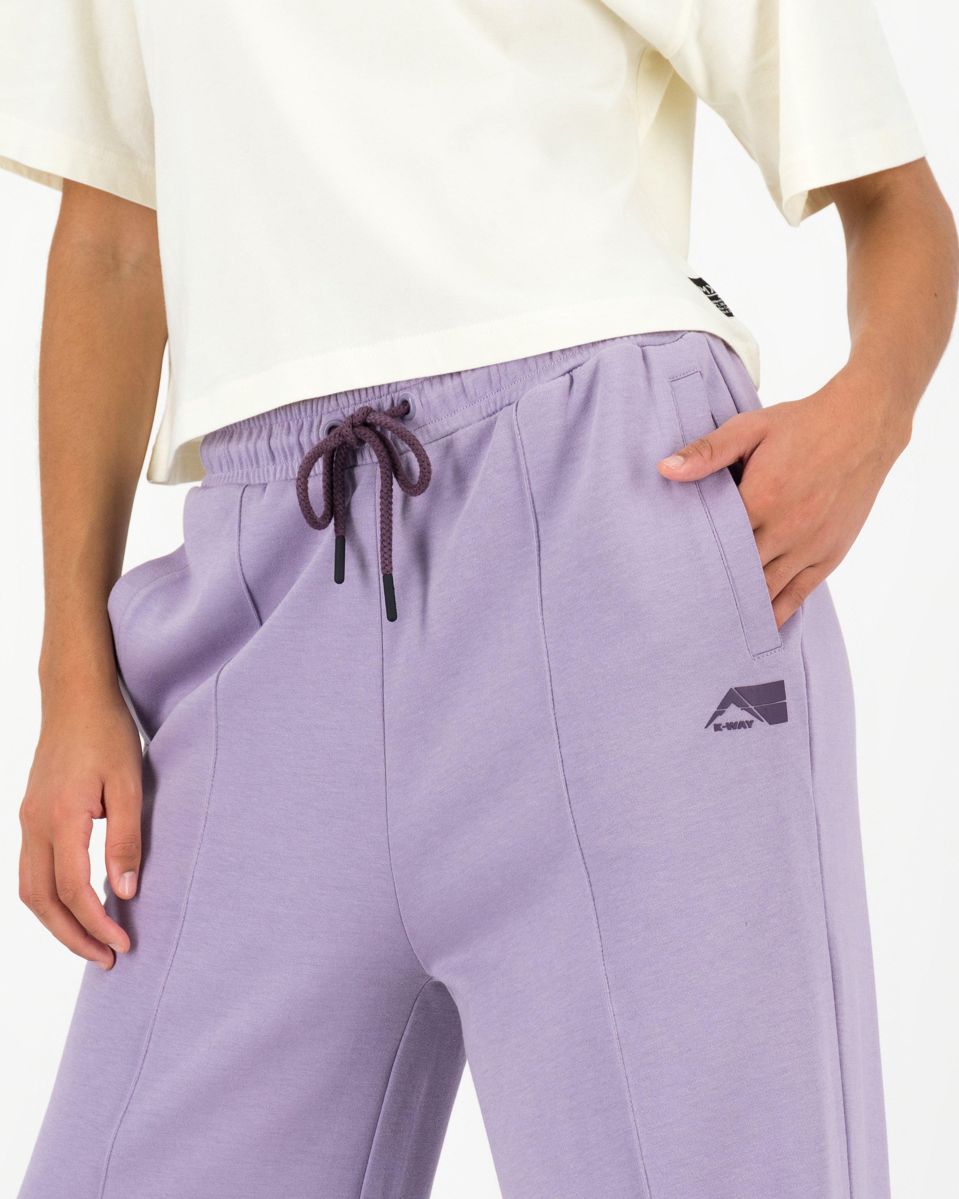 K-Way MMXXI Topaz Wide-Leg Trackpants -  Purple