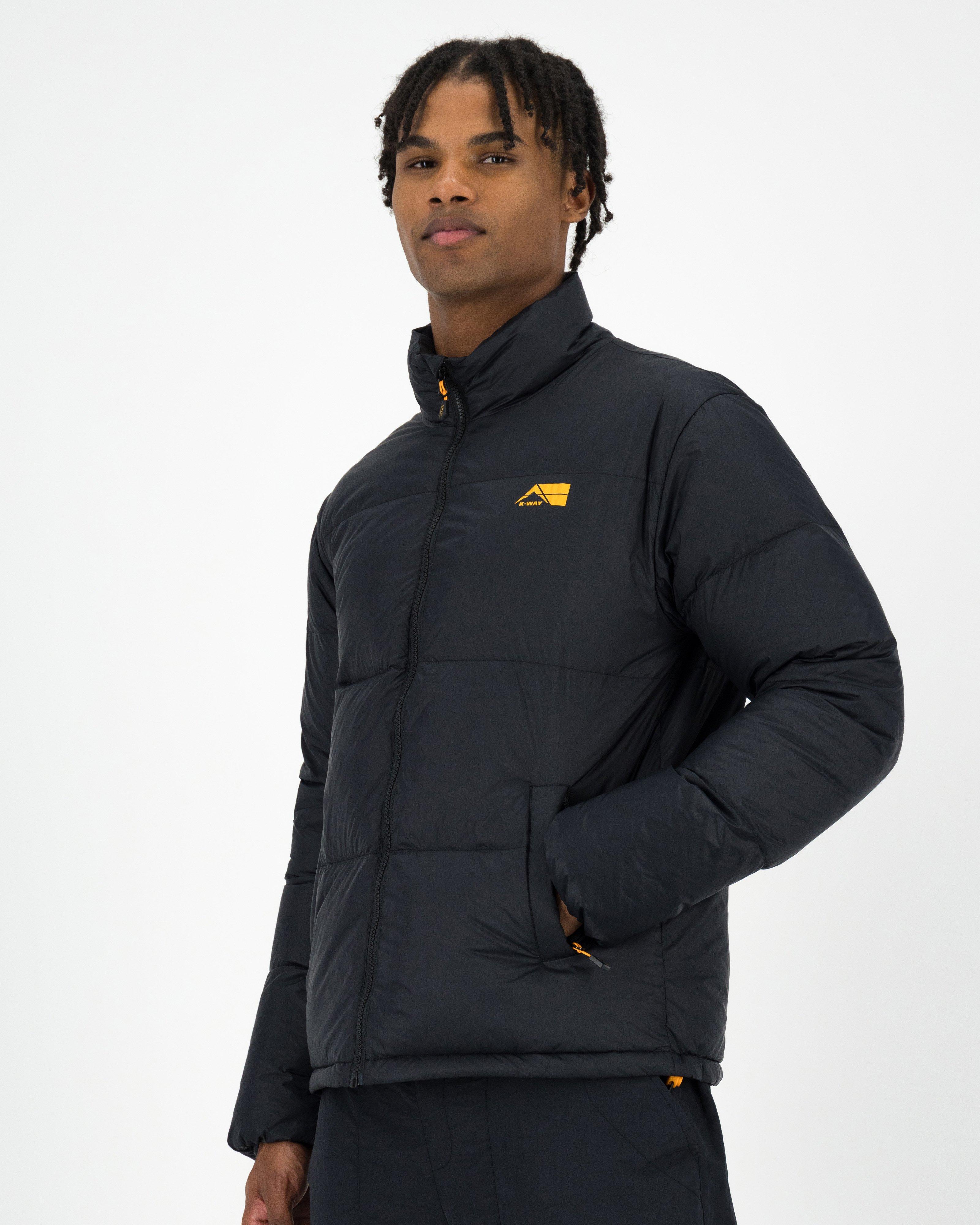 K-Way MMXXI Astro Wide Channel Down Puffer Jacket -  Black