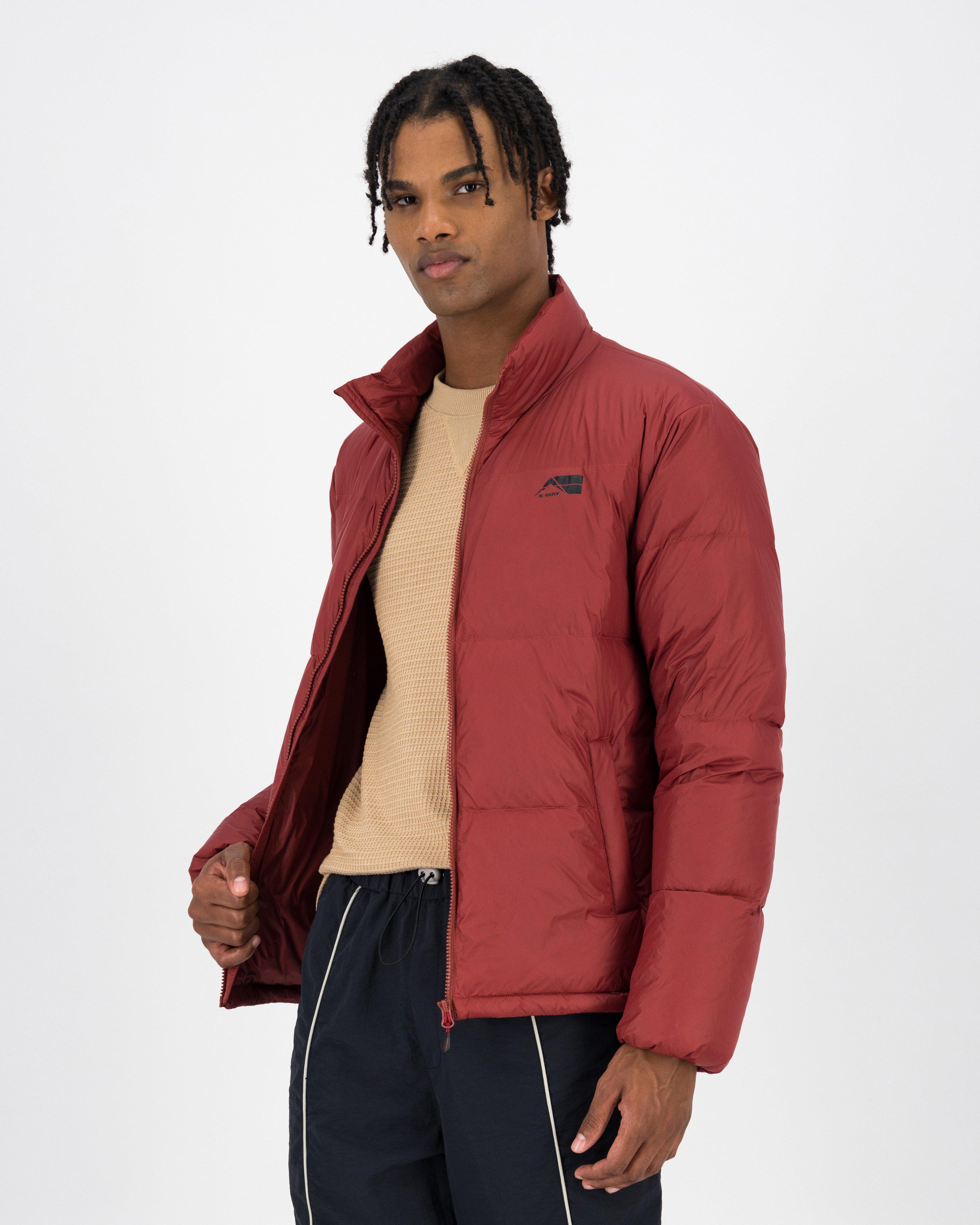 K-Way MMXXI Astro Wide Channel Down Puffer Jacket -  Rust