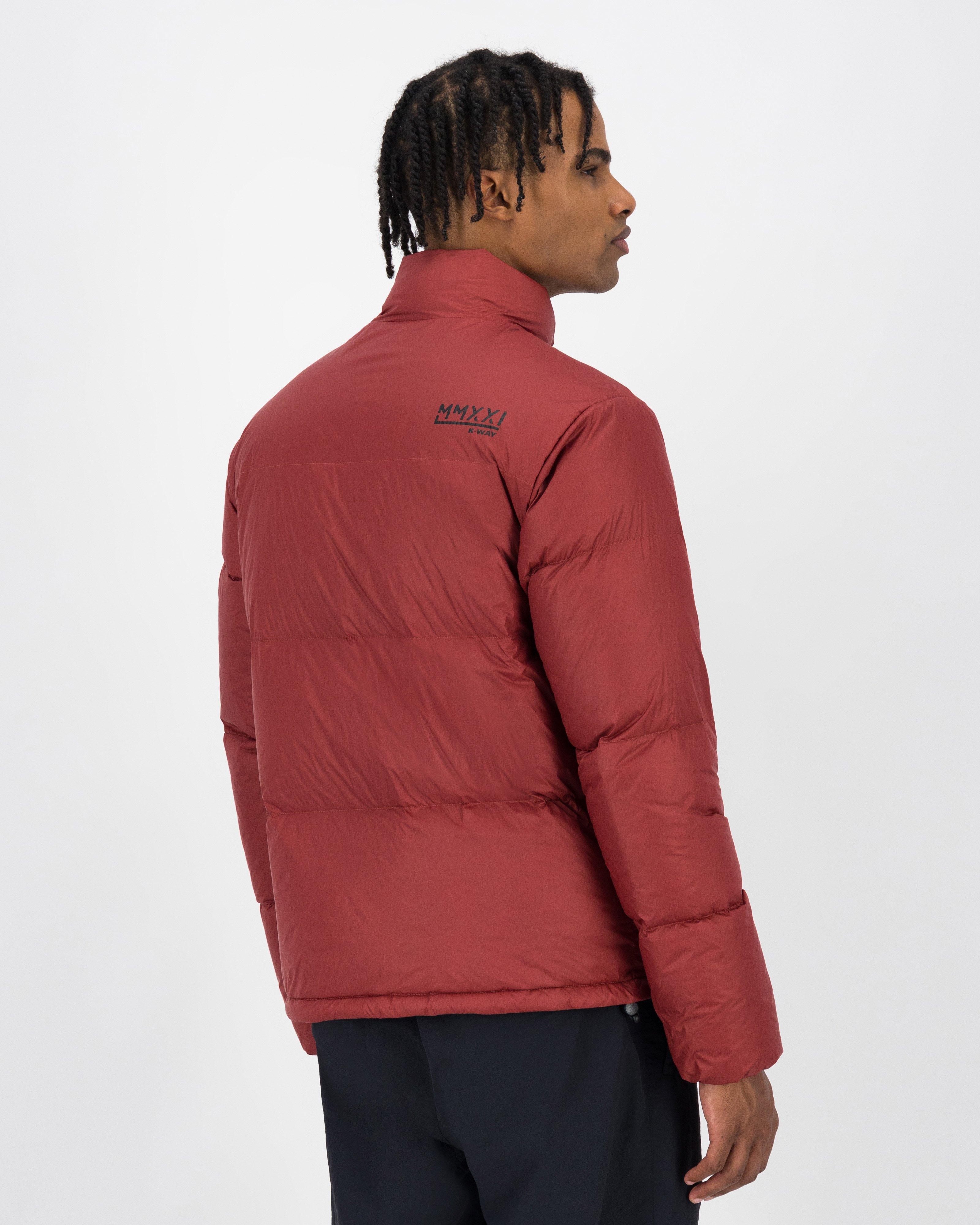 K-Way MMXXI Astro Wide Channel Down Puffer Jacket -  Rust