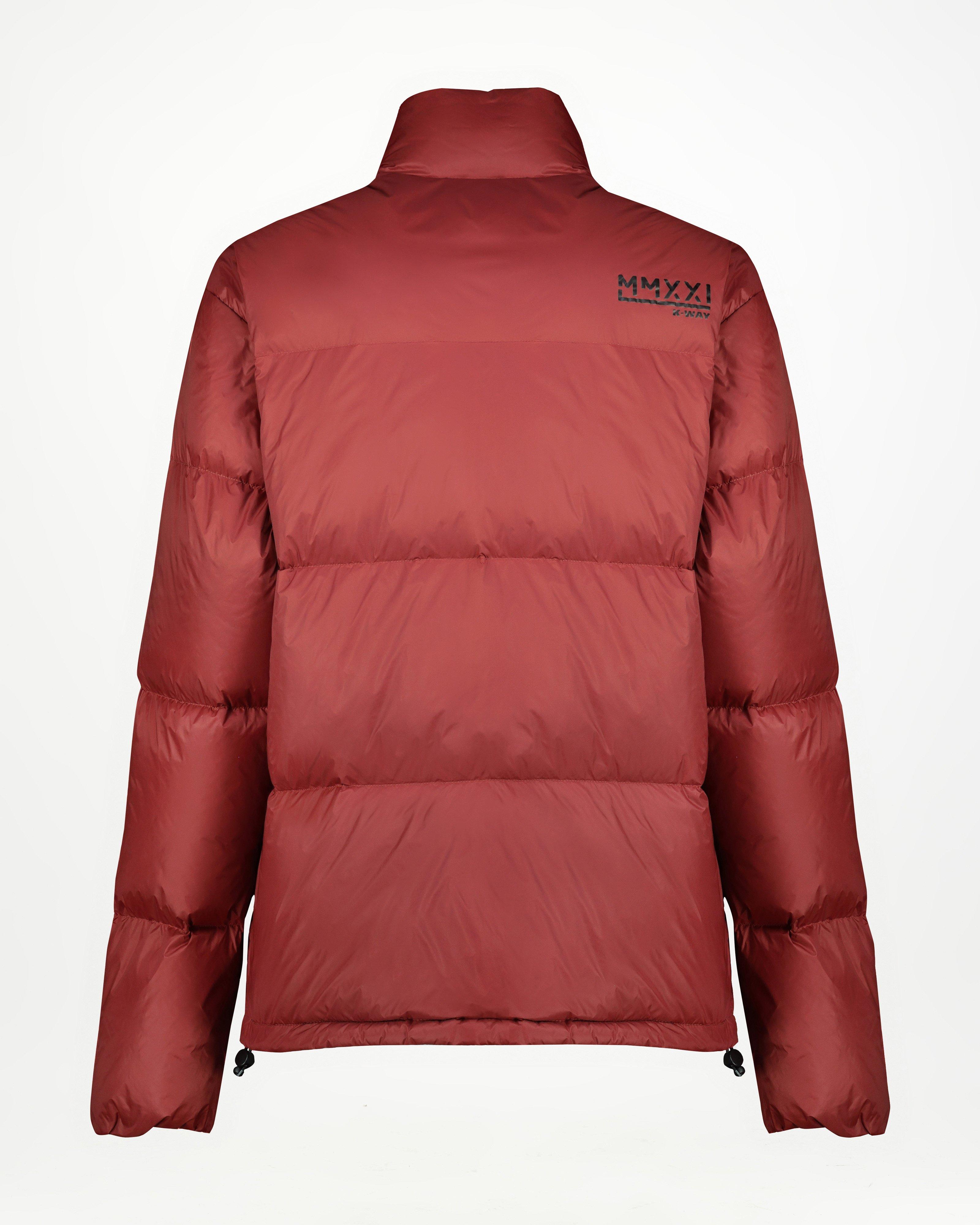 K-Way MMXXI Astro Wide Channel Down Puffer Jacket -  Rust