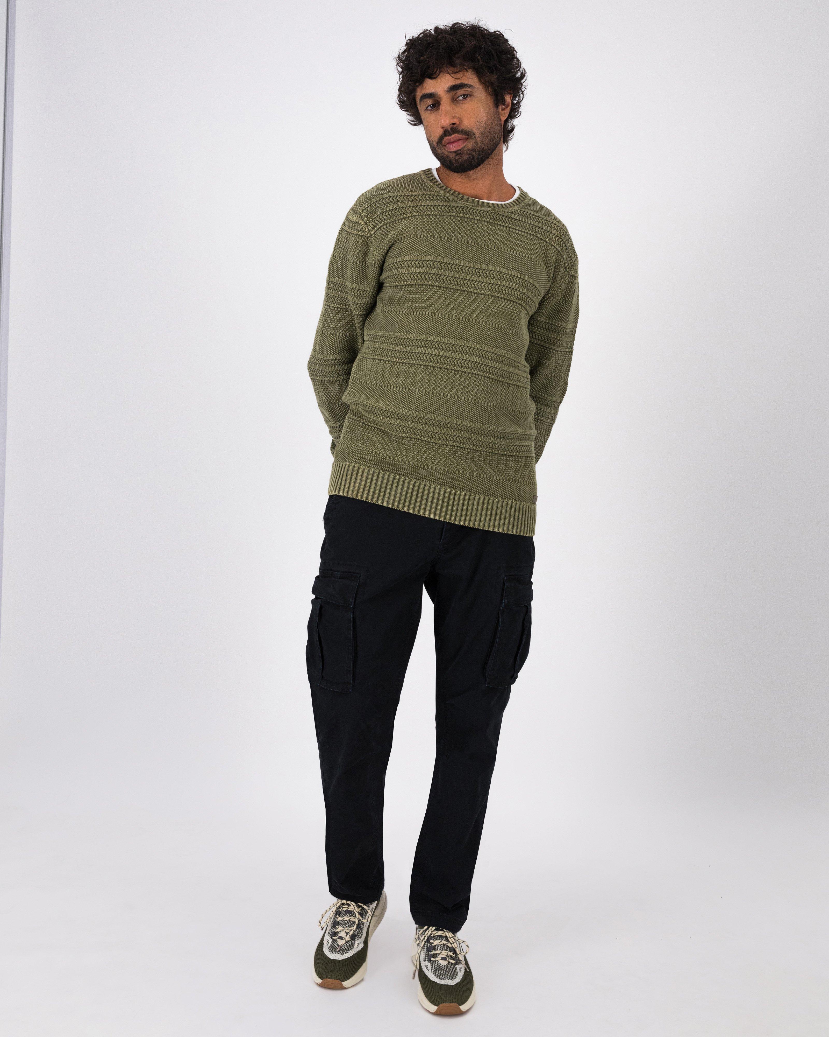 Men’s Thabo Acid Wash Knit | Old Khaki