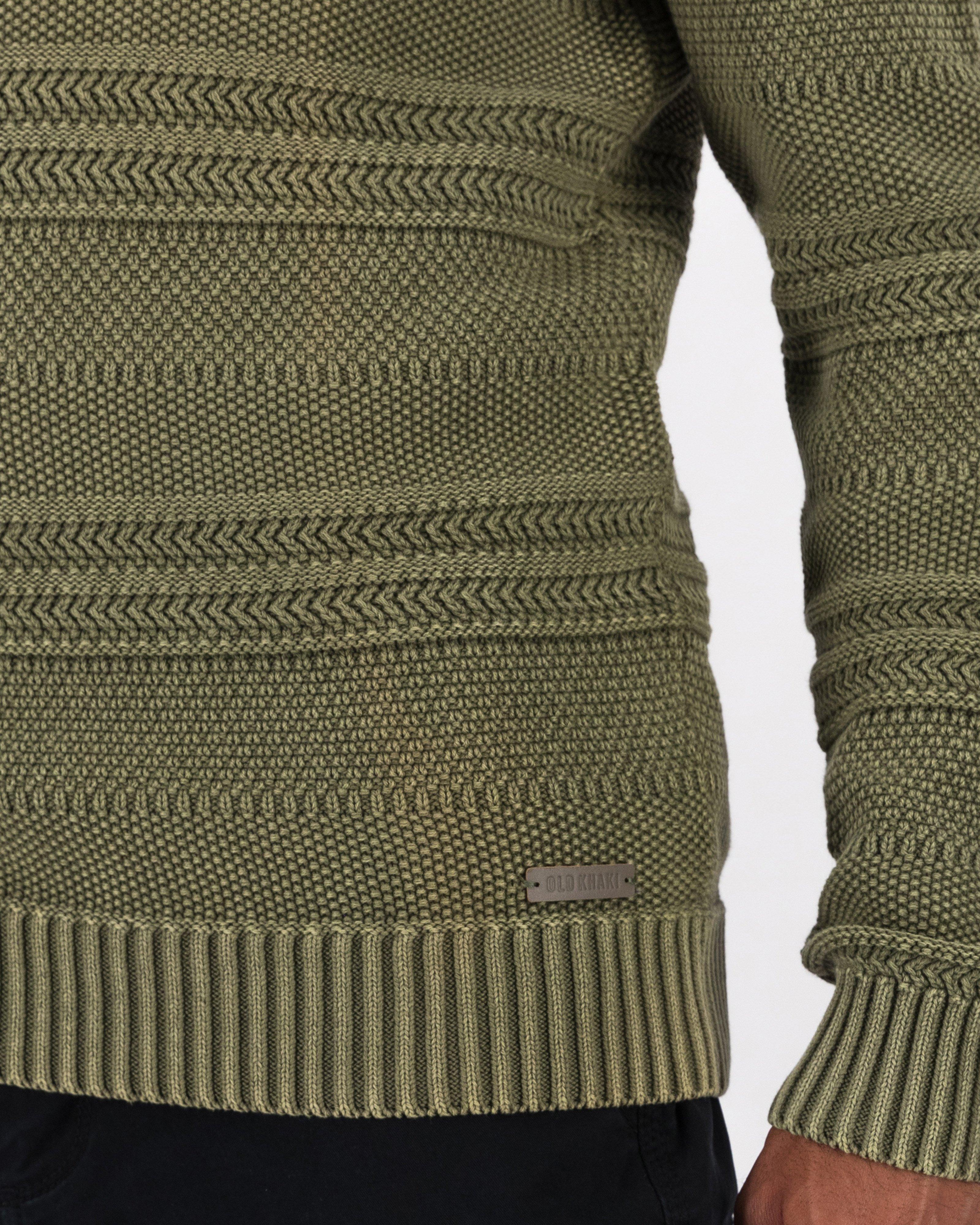 Men’s Thabo Acid Wash Knit | Old Khaki