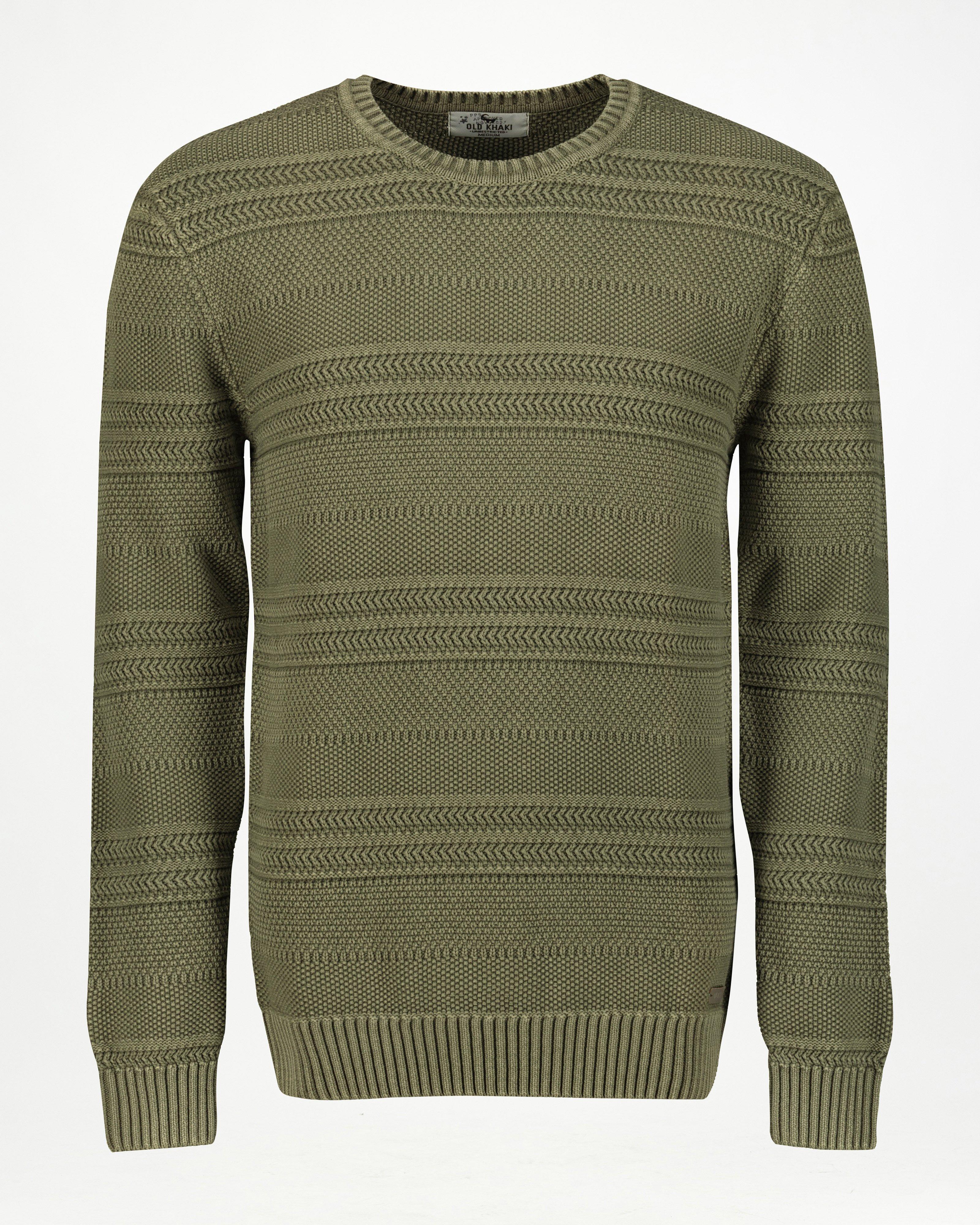 Men’s Thabo Acid Wash Knit | Old Khaki