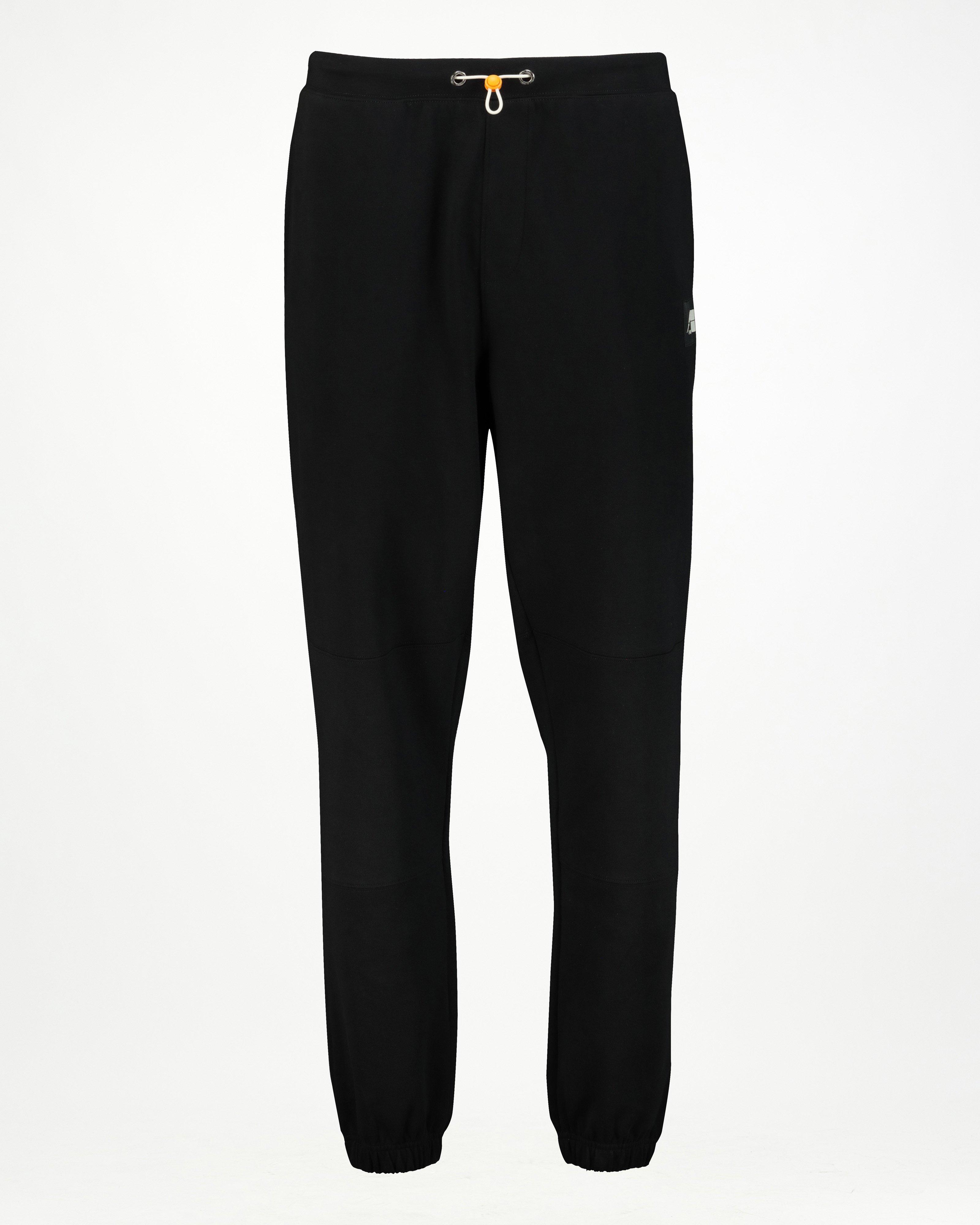 K-Way MMXXI Men’s Fleece Joggers -  Black