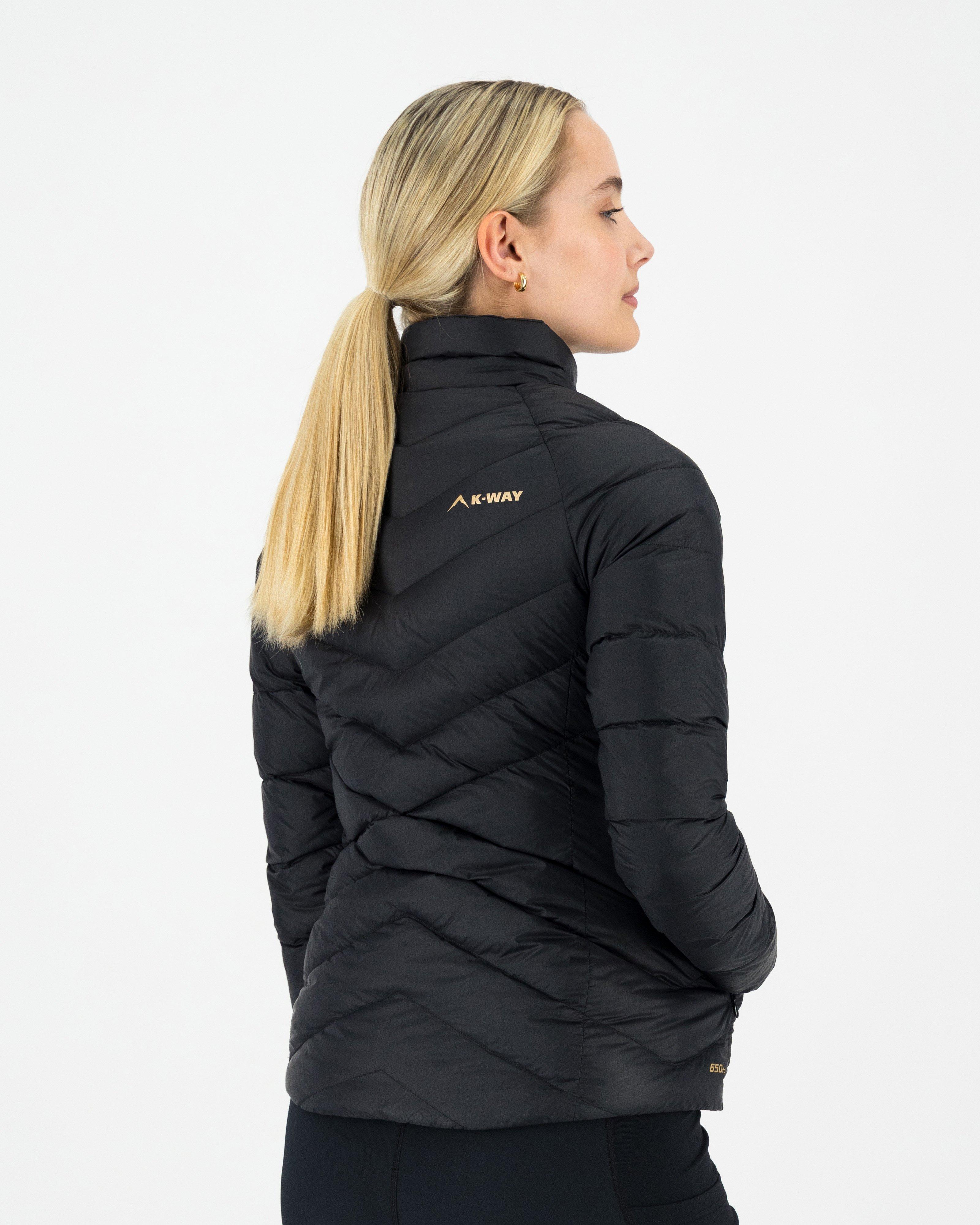 K-Way Women’s Sky Down Puffer Jacket -  Black