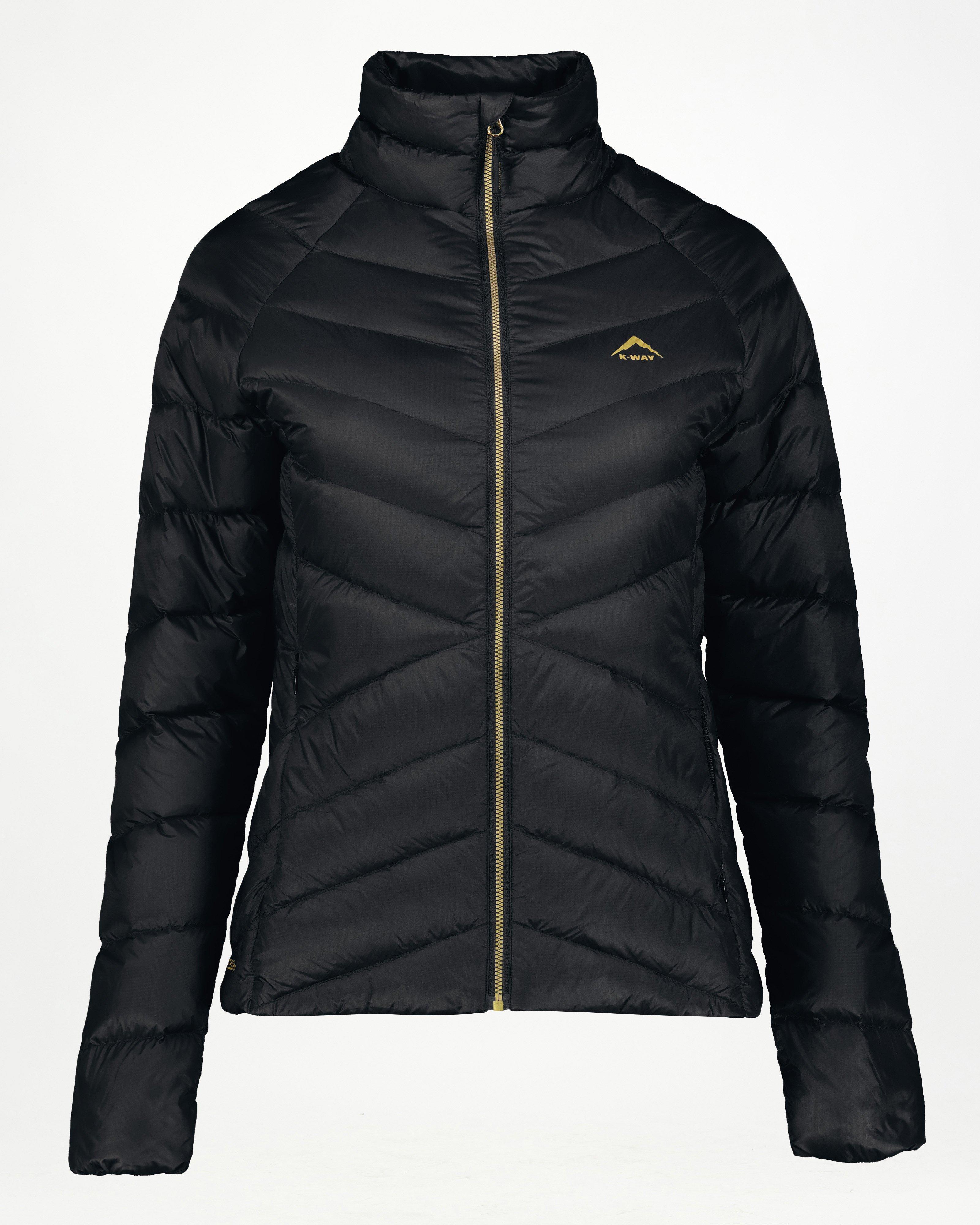 K-Way Women’s Sky Down Puffer Jacket -  Black