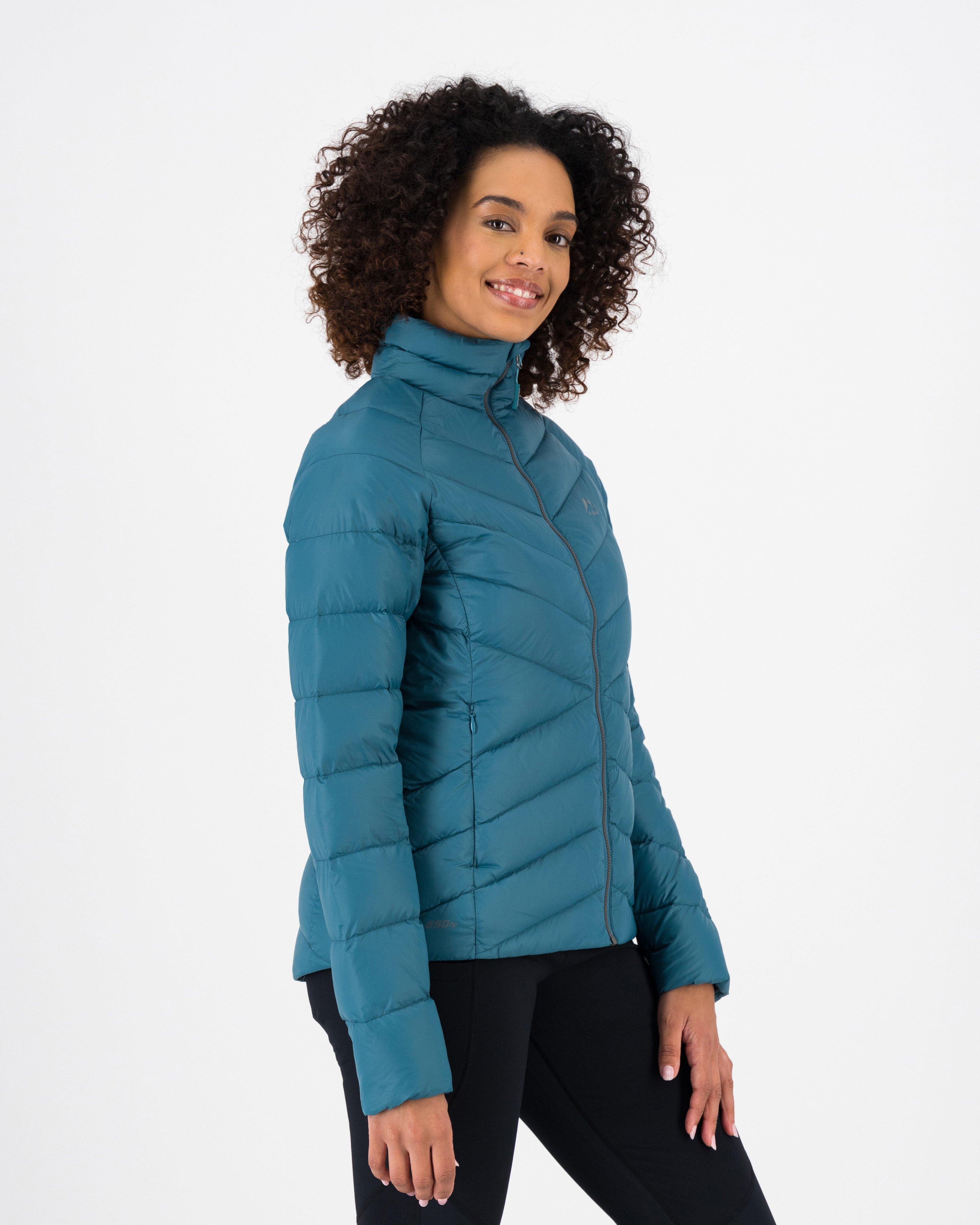 K-Way Women’s Sky Down Puffer Jacket -  Teal