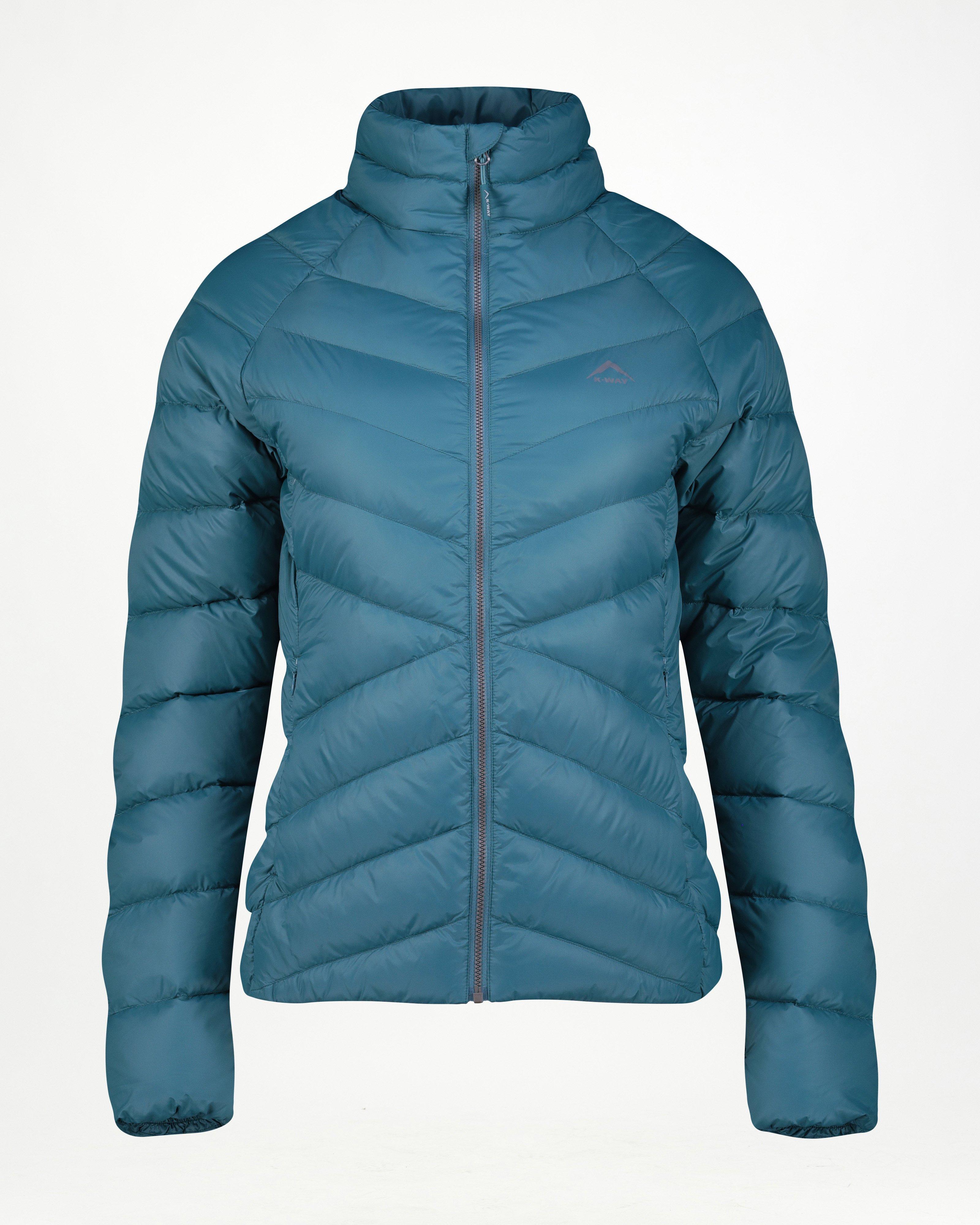 K-Way Women’s Sky Down Puffer Jacket -  Teal