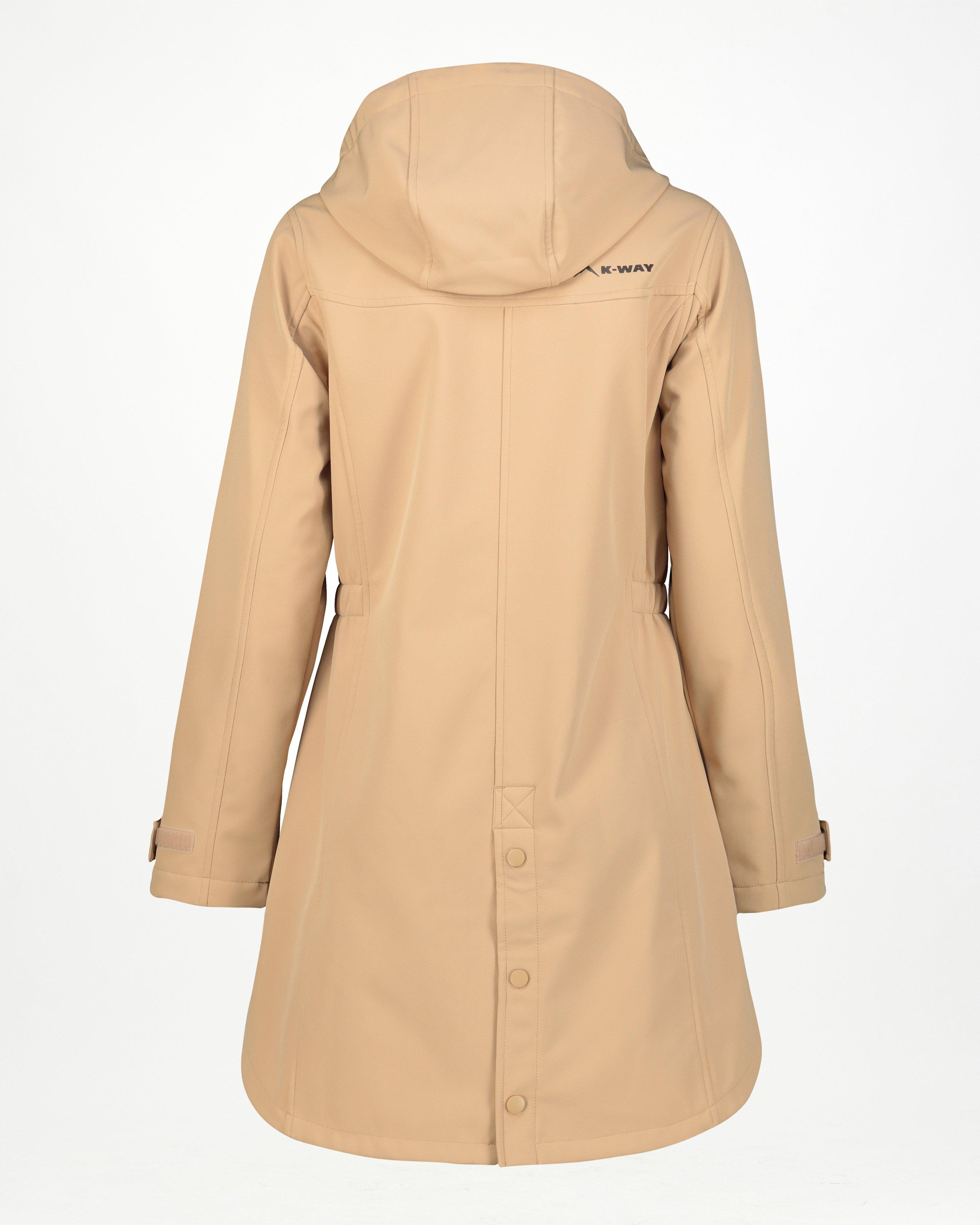 K-Way Women’s Acadia Softshell Coat -  Camel