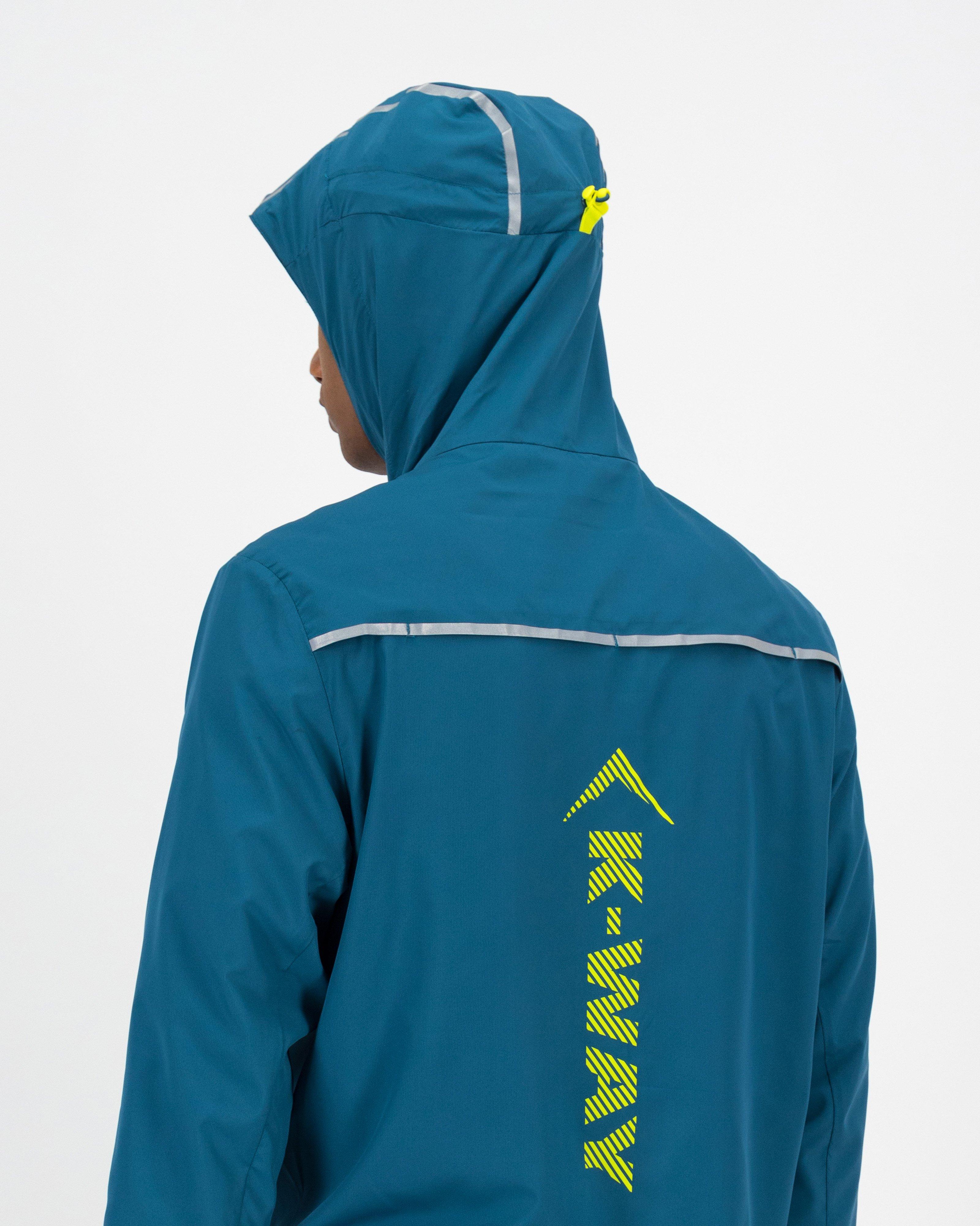 K-Way Pulse Men’s Flex Windbreaker Jacket  -  Dark Green