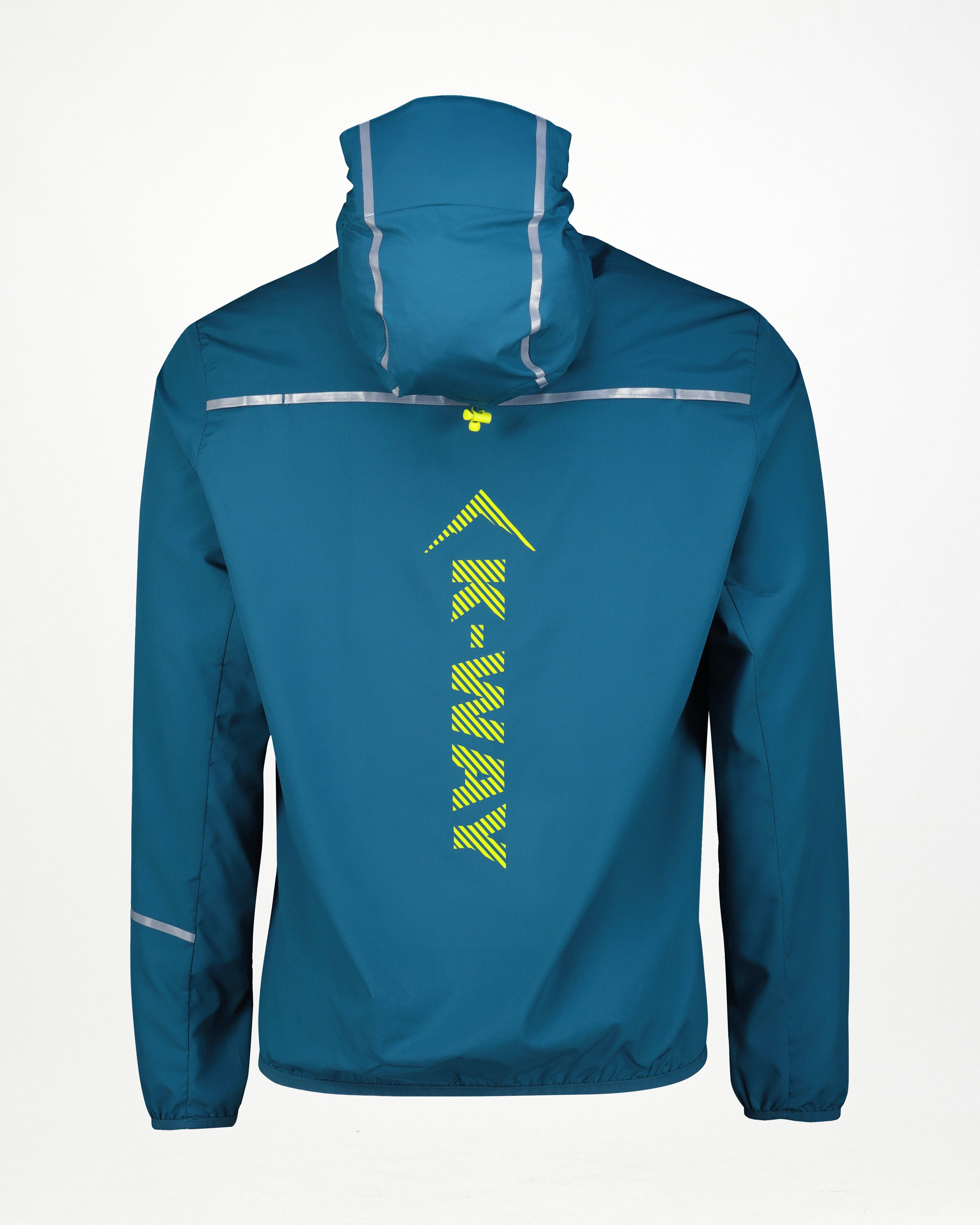 K-Way Pulse Men’s Flex Windbreaker Jacket  -  Dark Green