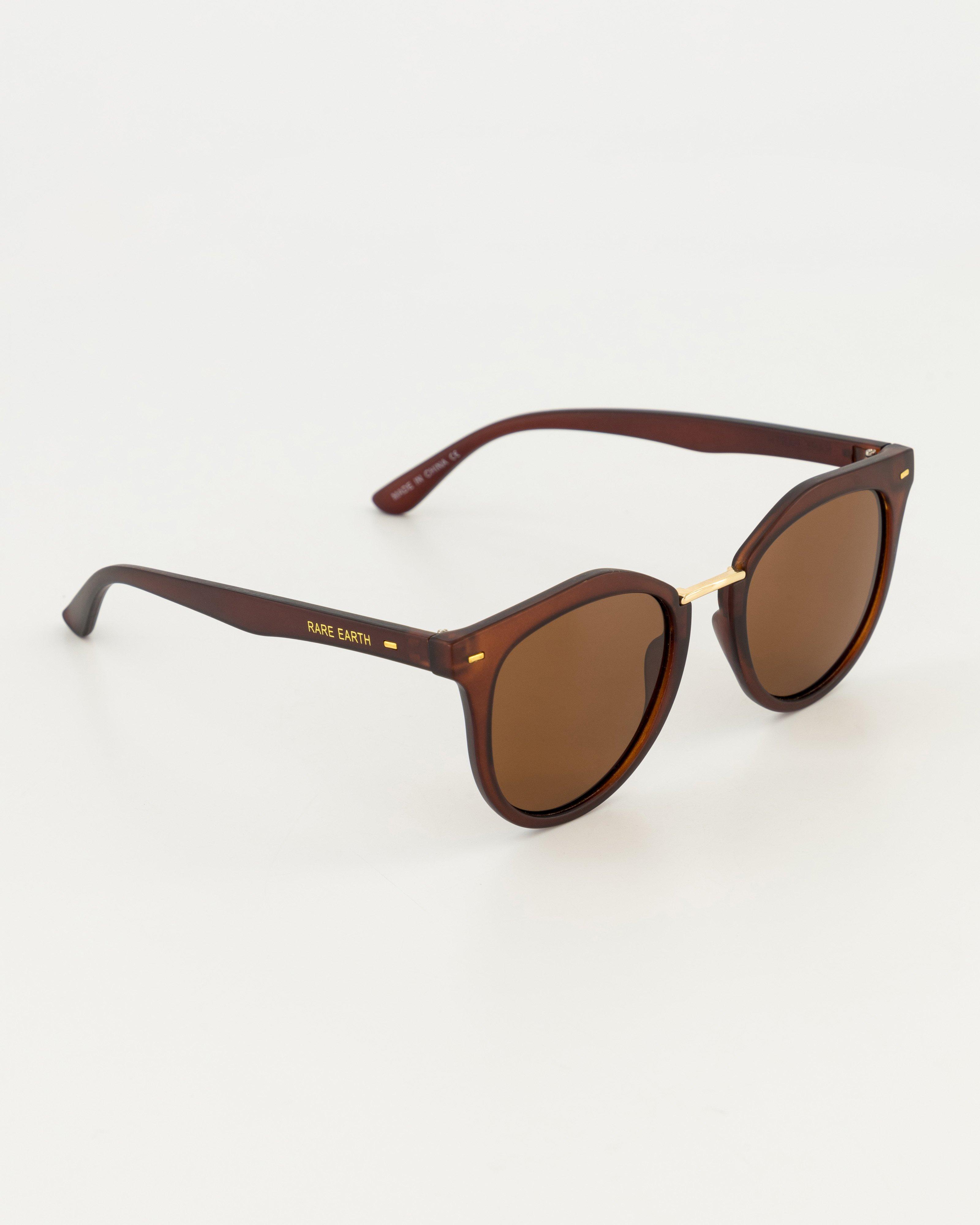 Rare Earth Women’s Lucy Round Frame Sunglasses -  Brown