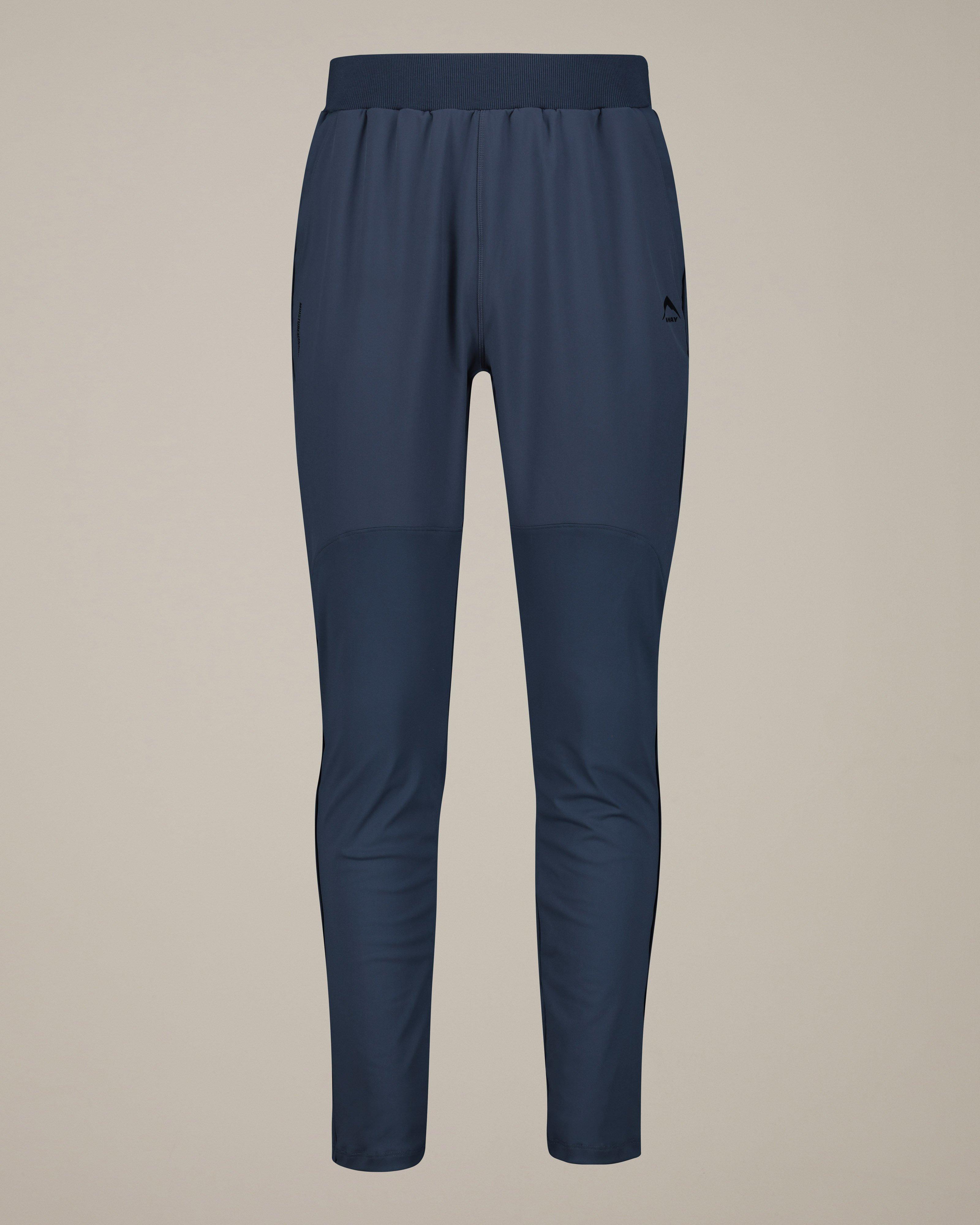 K-Way Pulse Men’s Flex Running Pants -  Mid Blue