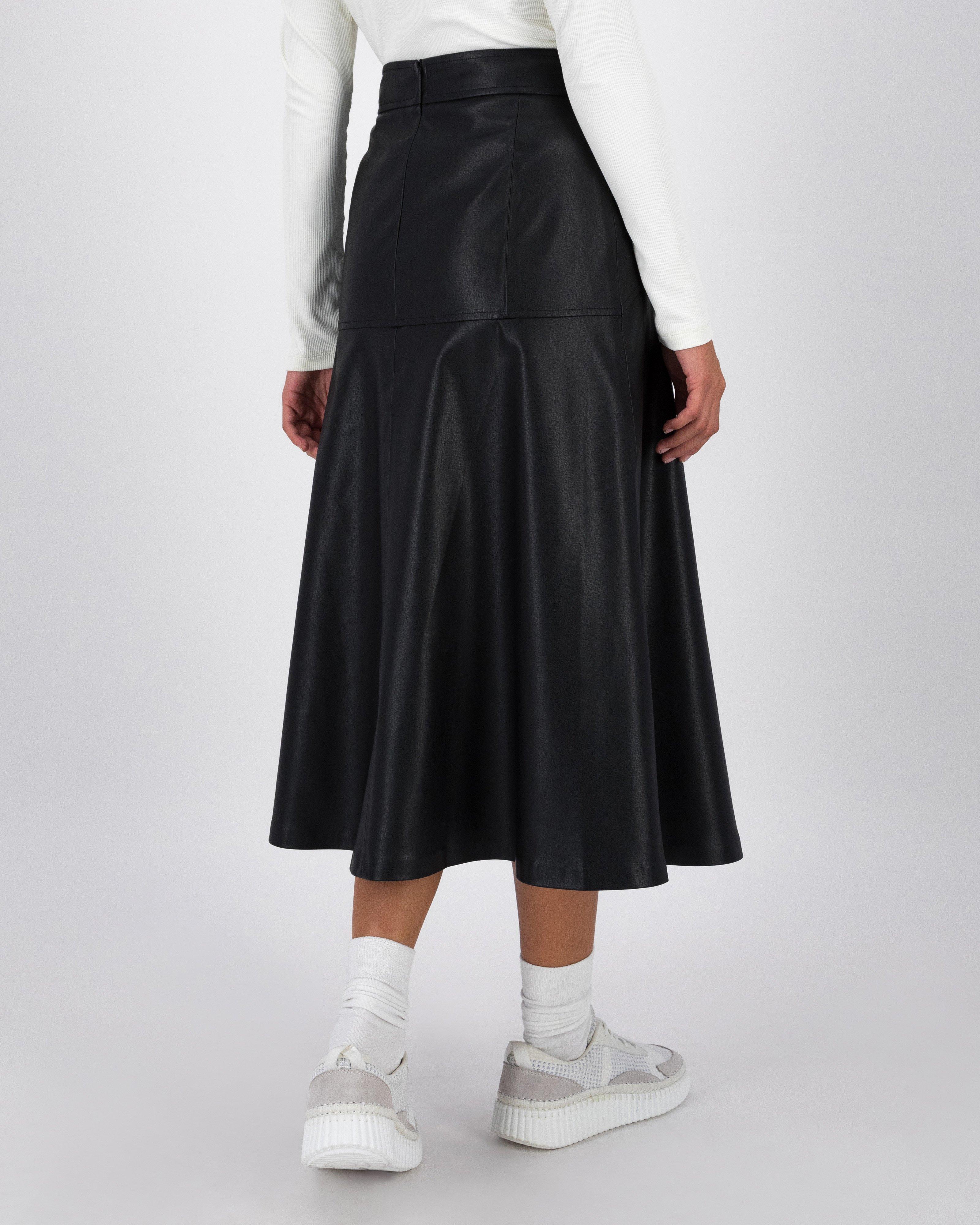 Leather skirt za hotsell