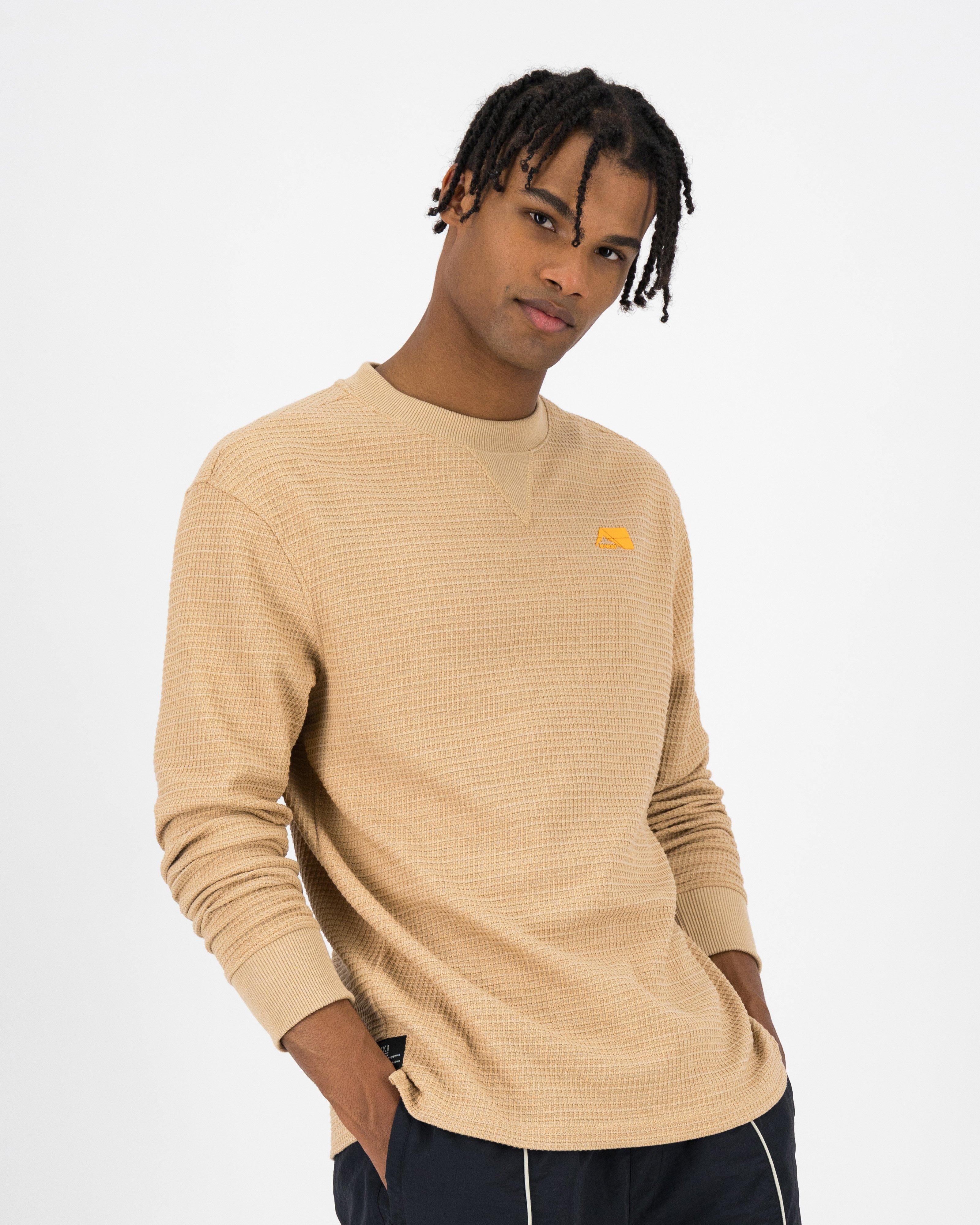 K-Way MMXXI Men’s Waffle Top -  Camel