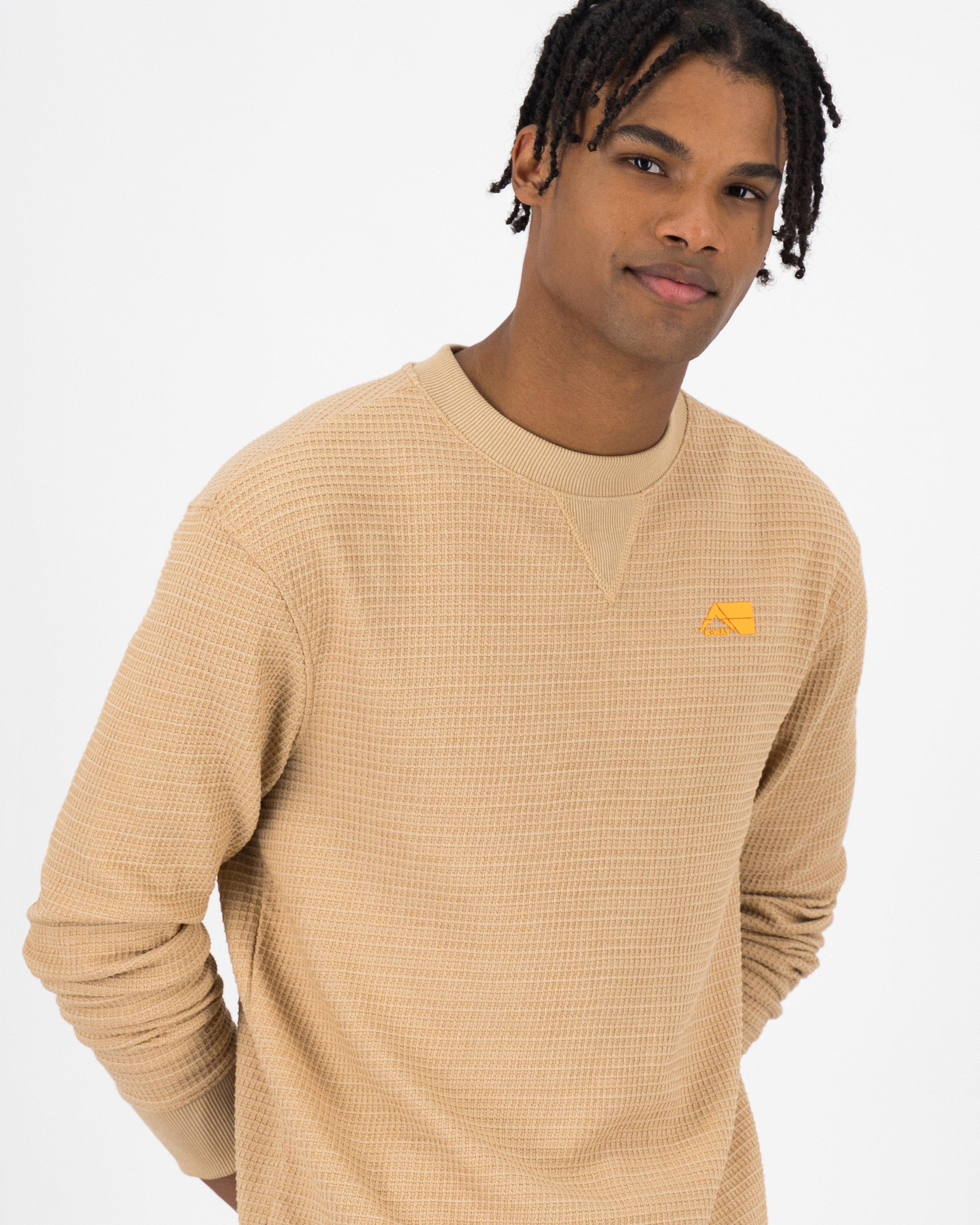 K-Way MMXXI Men’s Waffle Top -  Camel