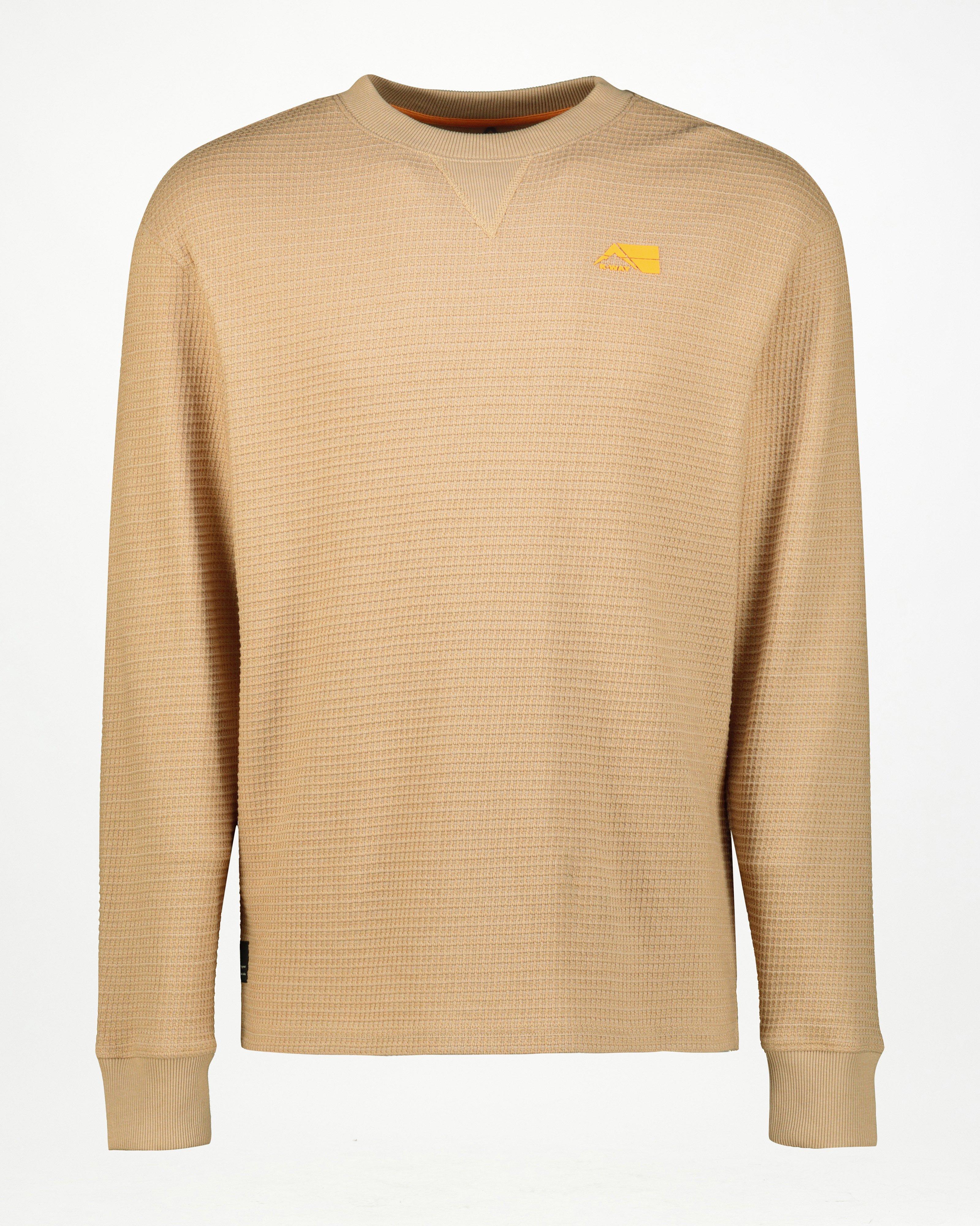 K-Way MMXXI Men’s Waffle Top -  Camel