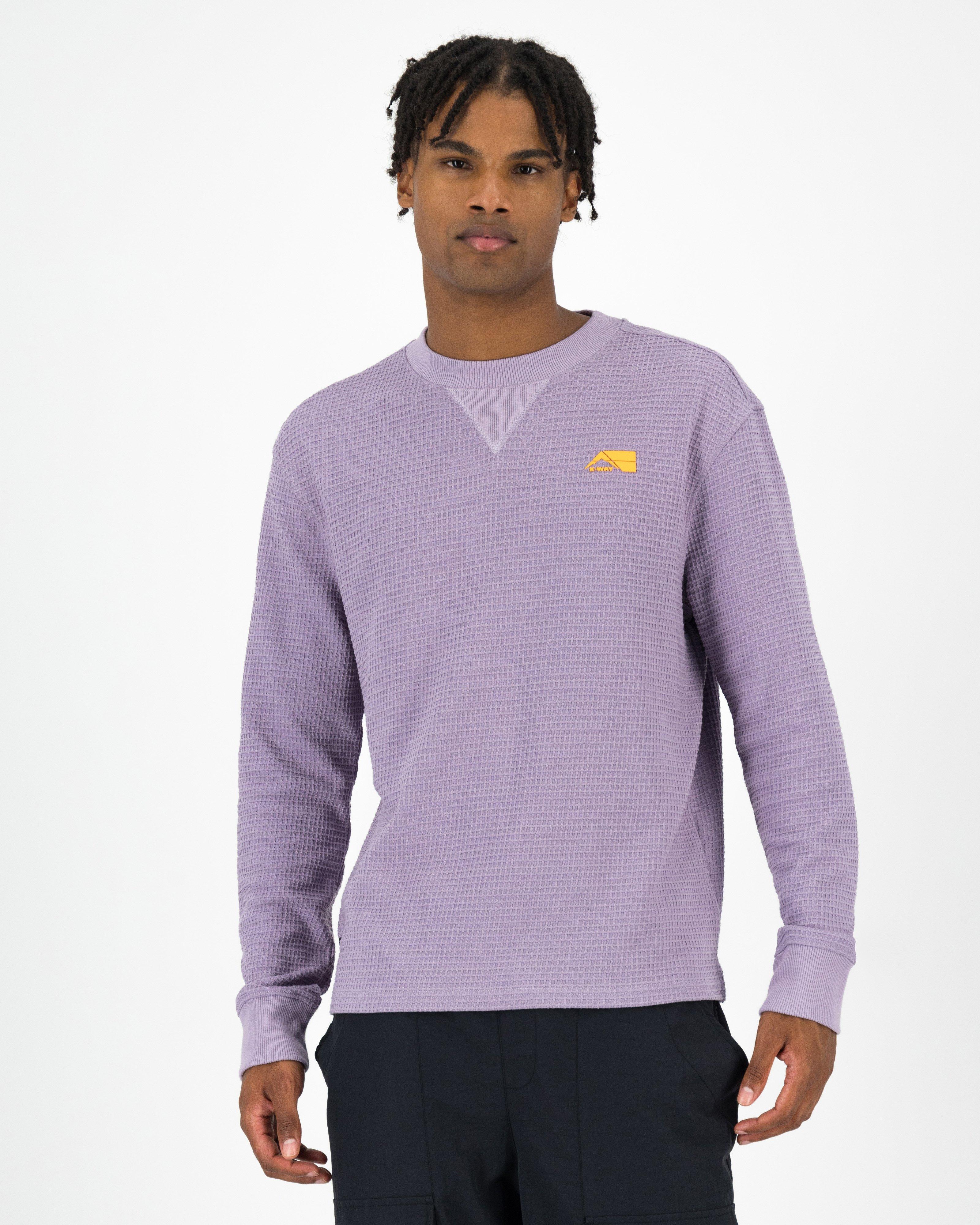 K-Way MMXXI Men’s Waffle Top -  Purple