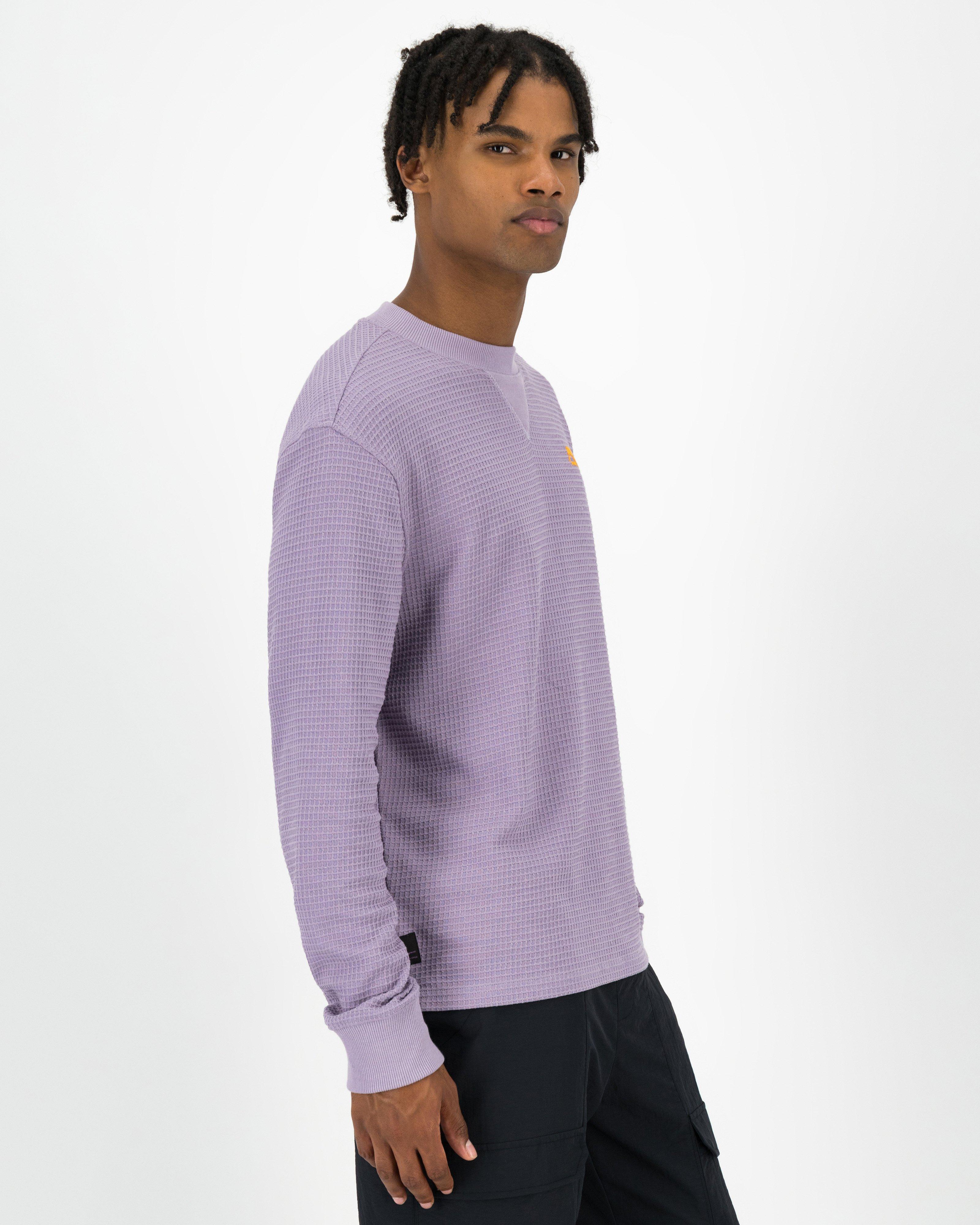 K-Way MMXXI Men’s Waffle Top -  Purple