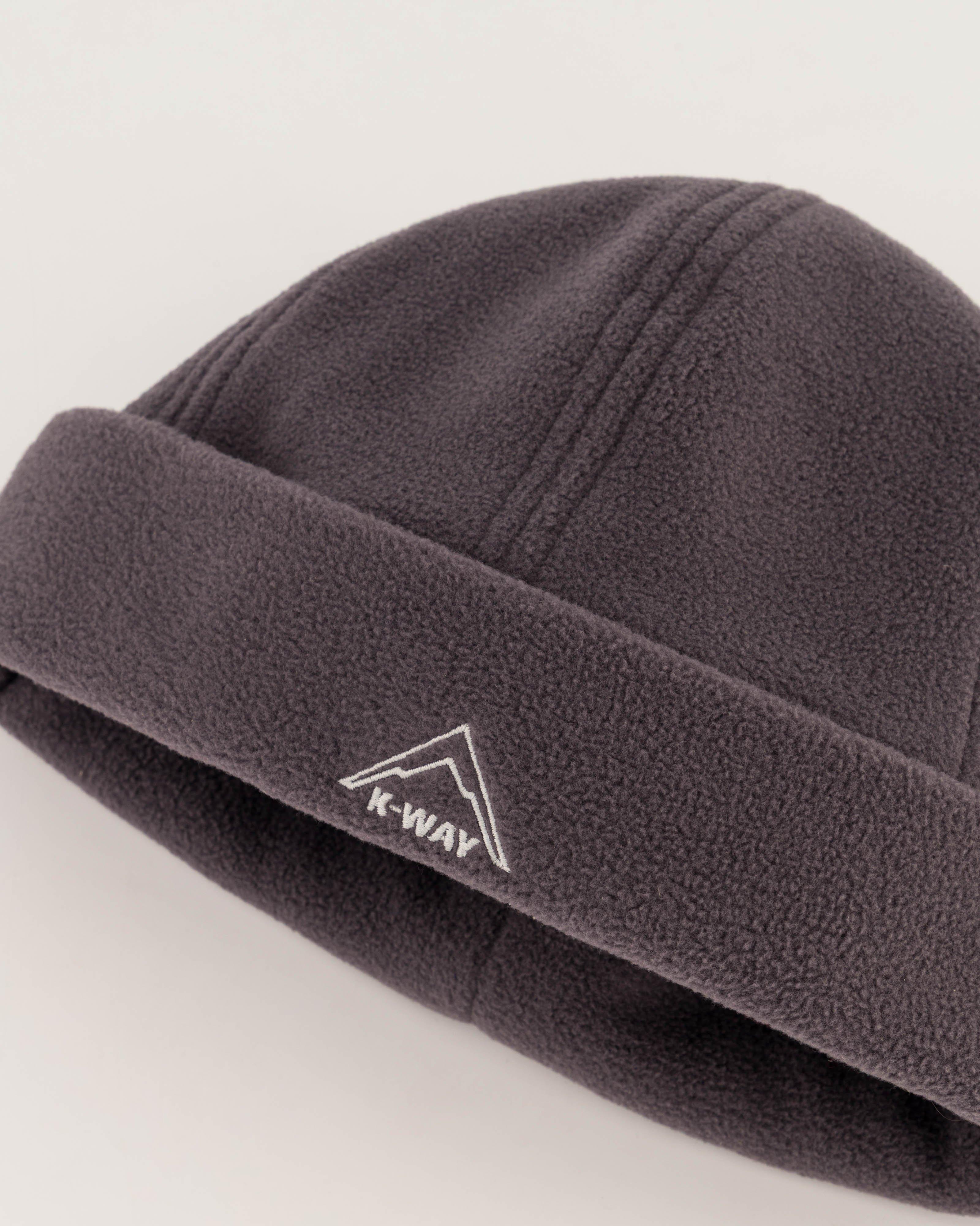 K-Way Eco Fleece Beanie -  Charcoal