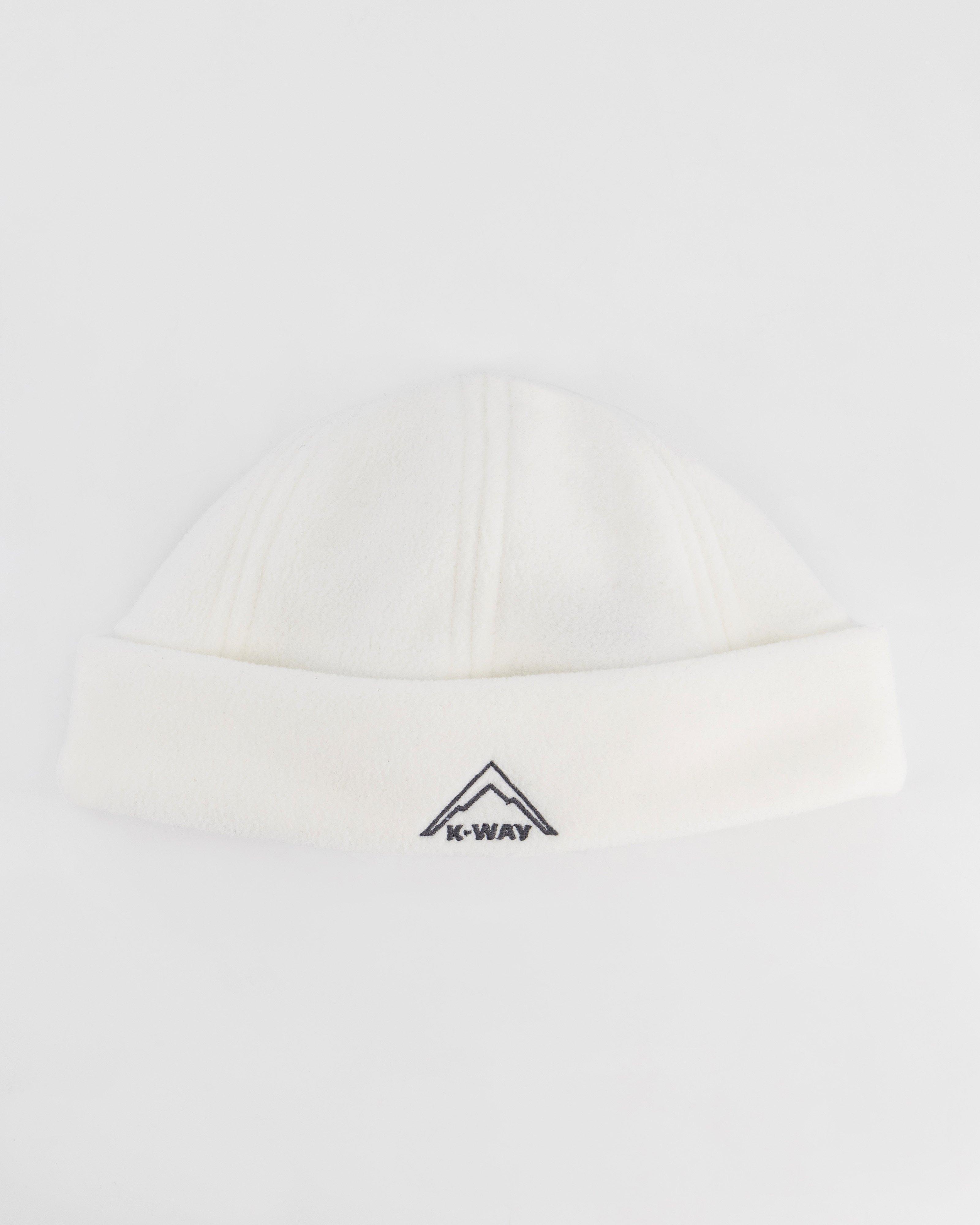 K-Way Eco Fleece Beanie -  White