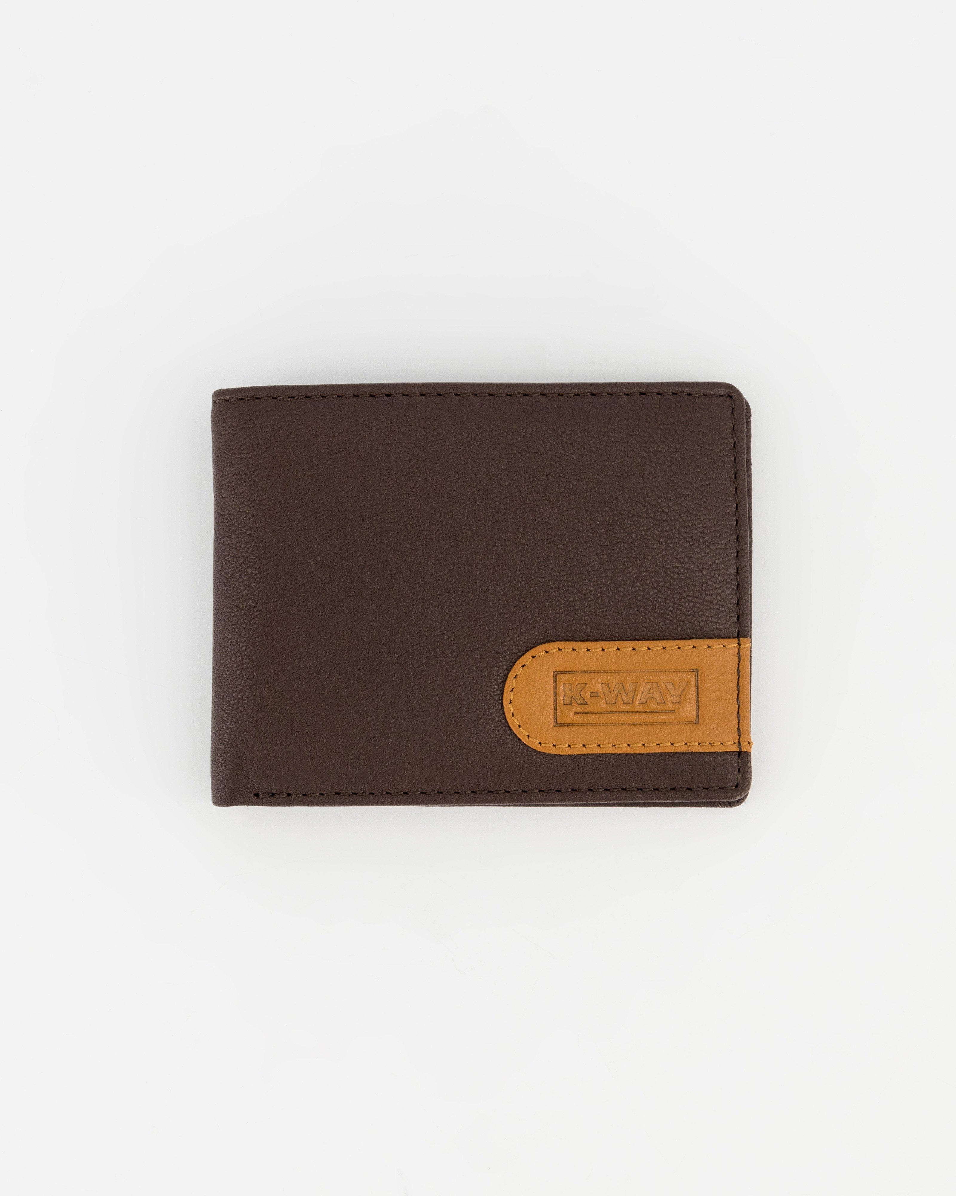 K-Way Elements Men’s Congo Wallet  -  Brown