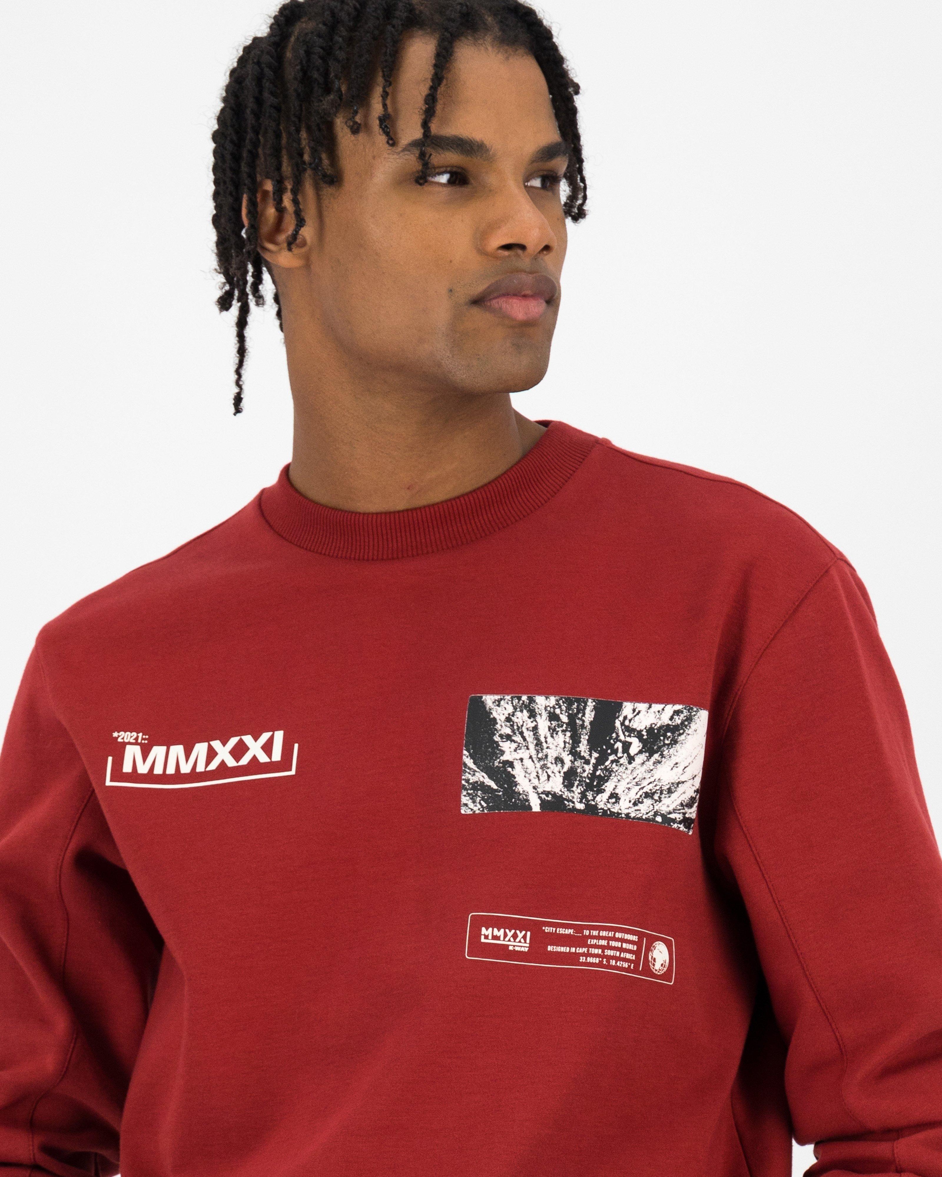 K-Way MMXXI Fleece Track Top -  Rust