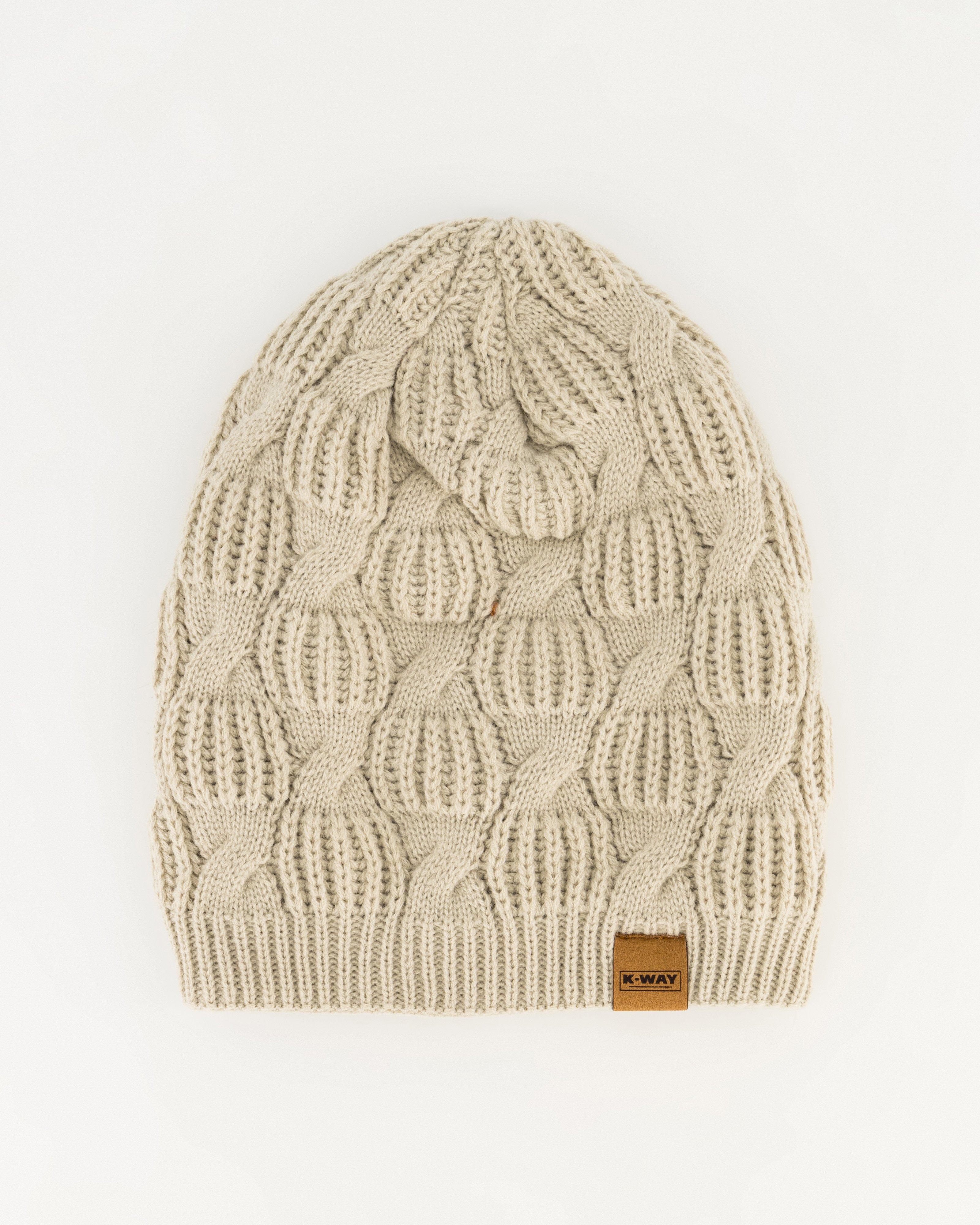 K-Way Elements Men’s Cable Beanie -  Stone