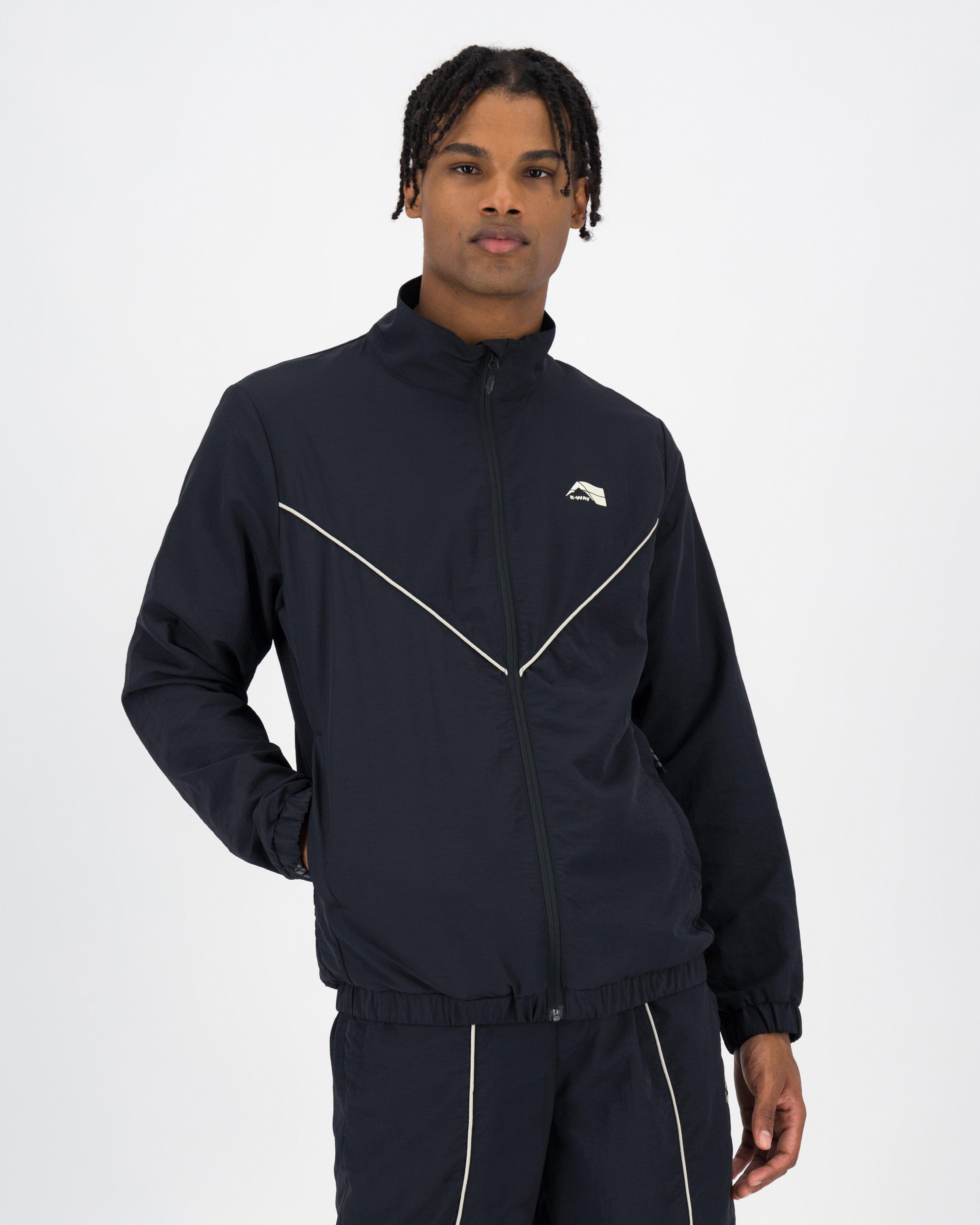 K-Way MMXXI Wes Parachute Tracktop -  Black