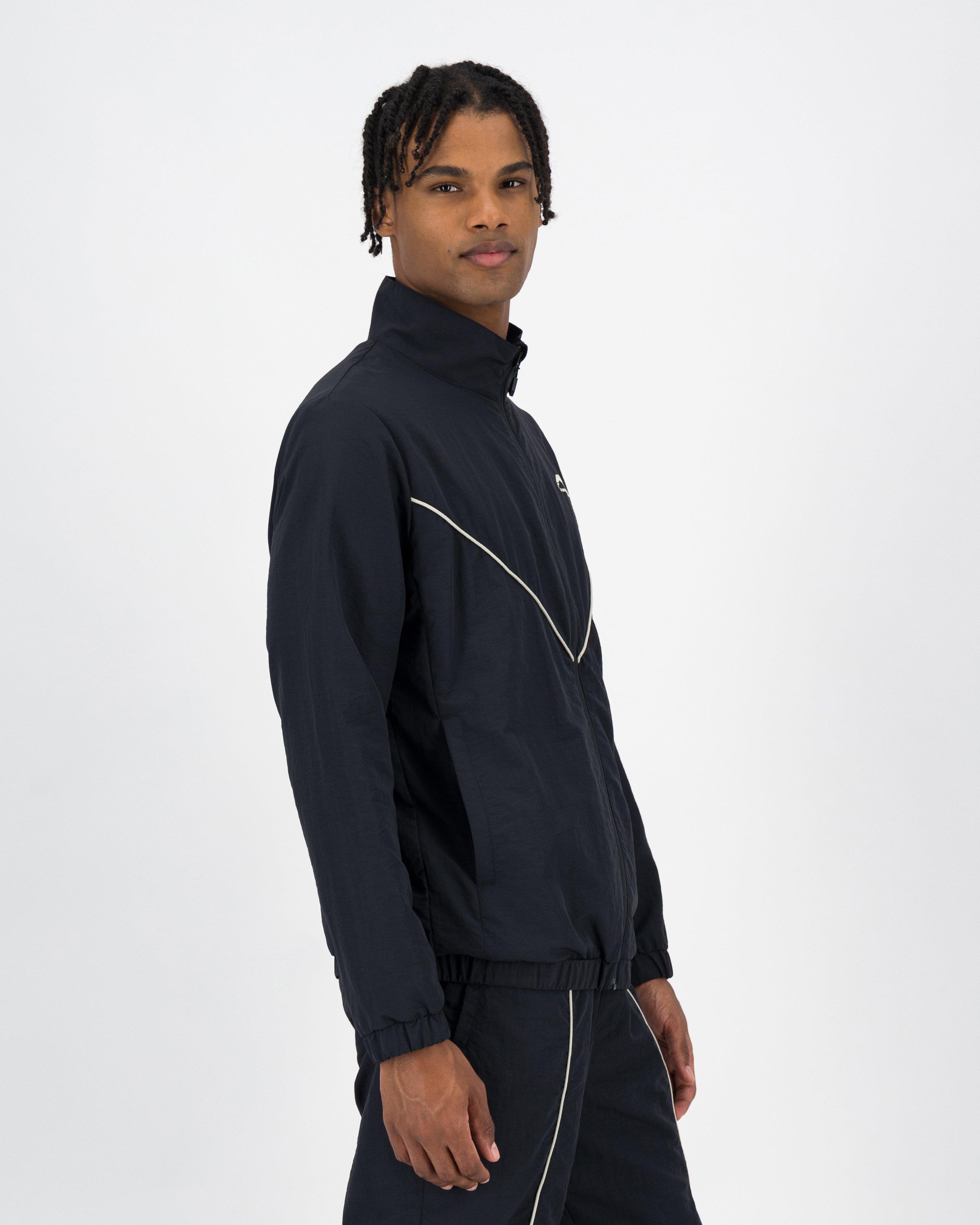 K-Way MMXXI Wes Parachute Tracktop -  Black