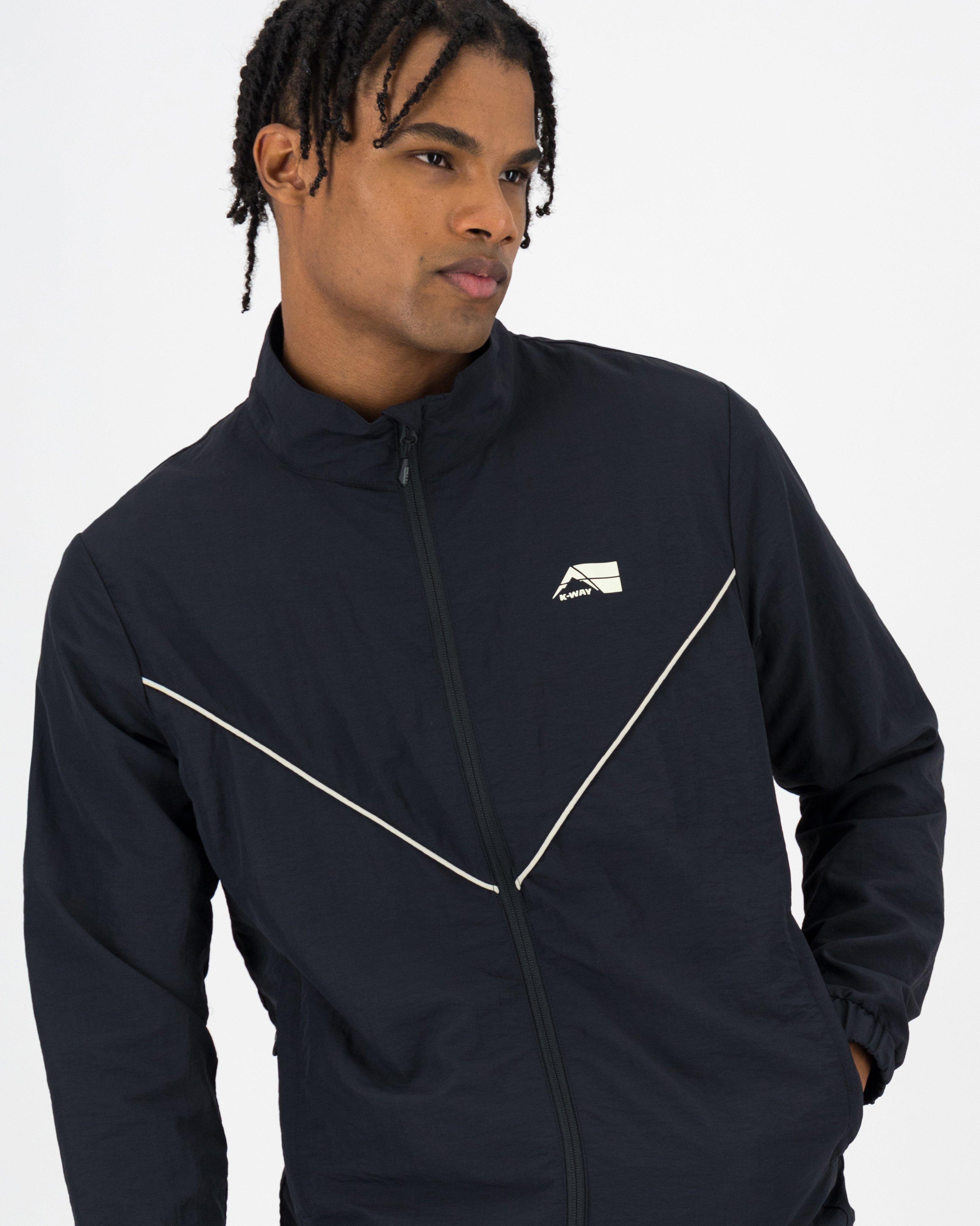 K-Way MMXXI Wes Parachute Tracktop -  Black