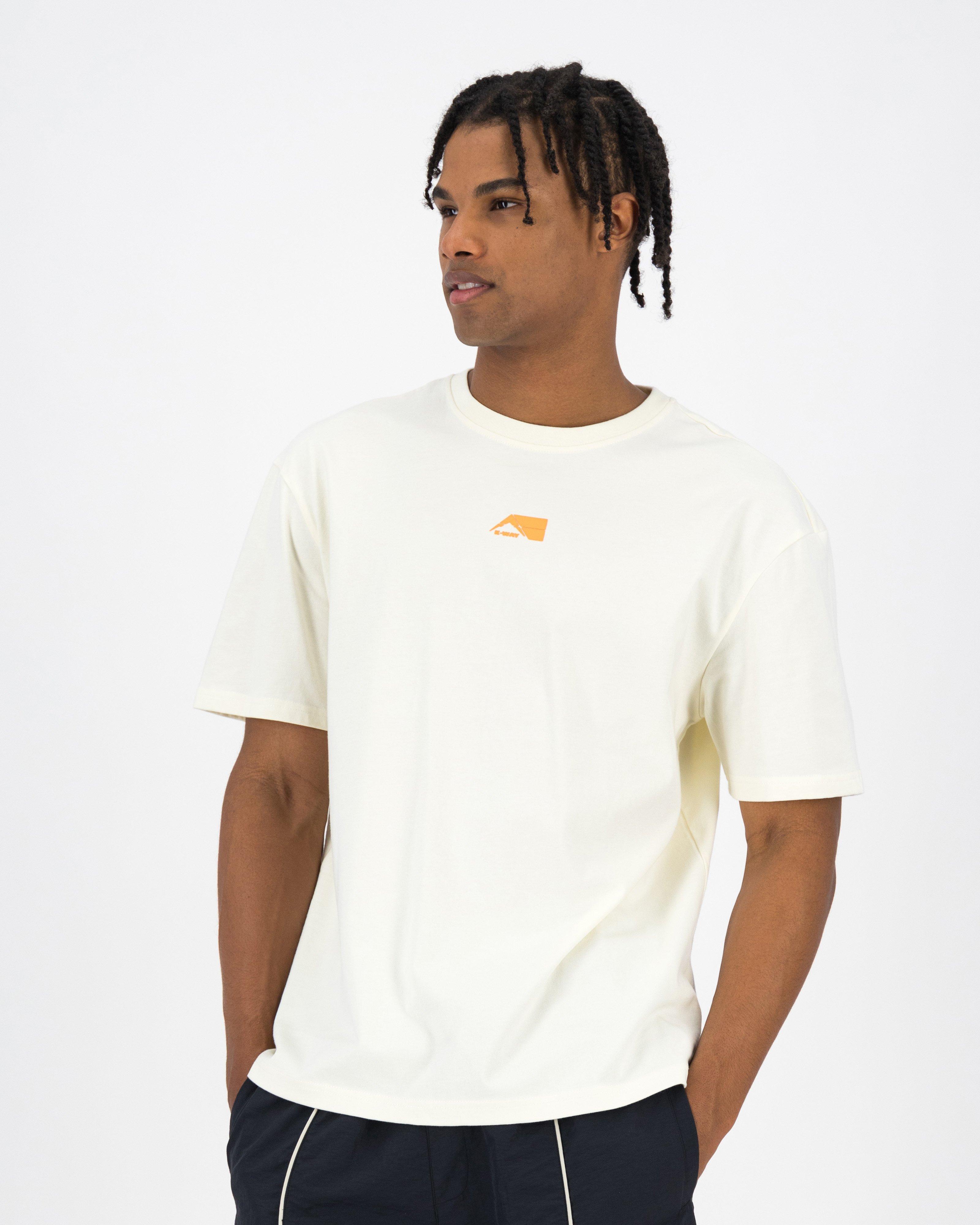 K-Way MMXXI Men’s Cotton T-shirt -  Milk