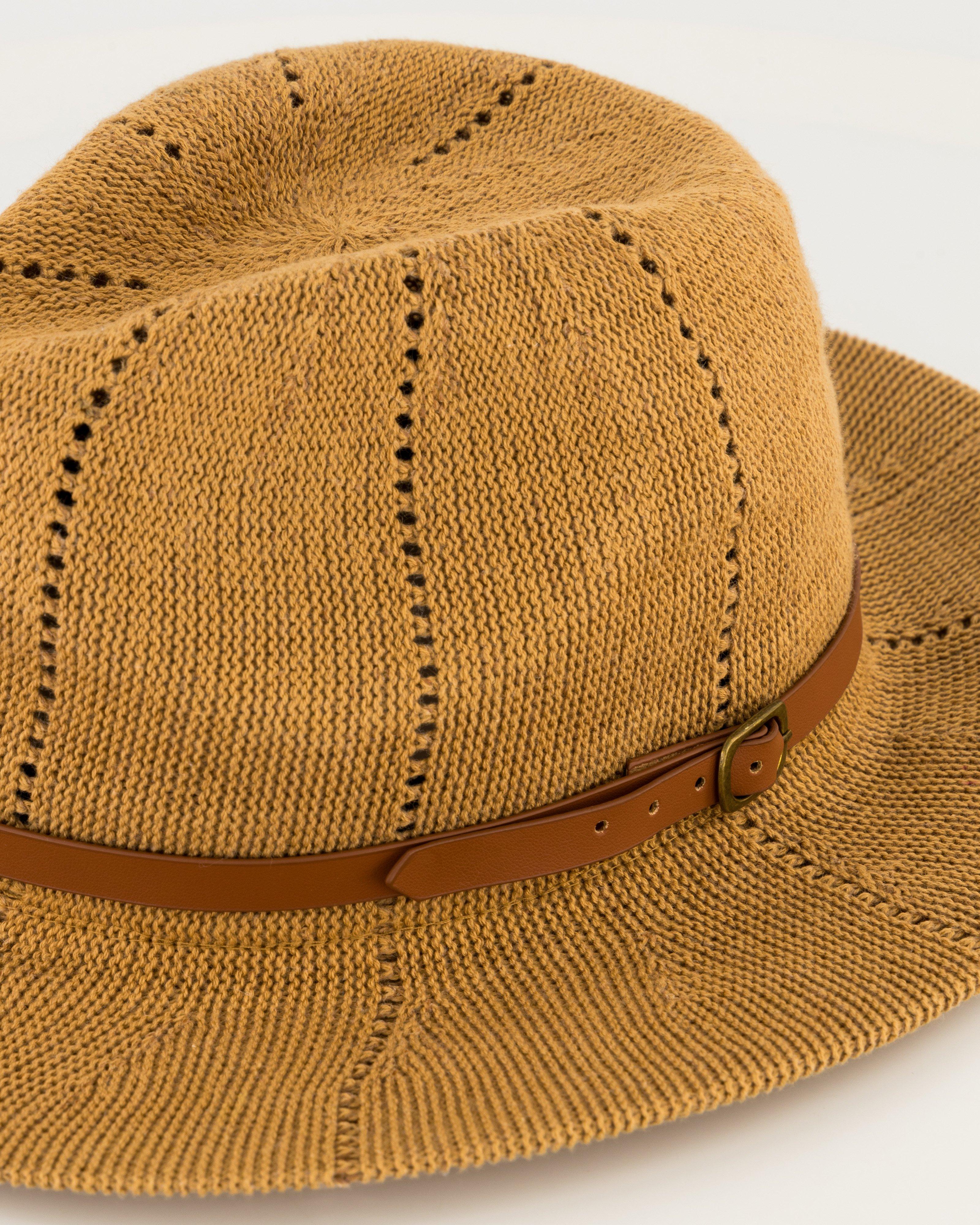  Rare Earth Women’s Knit Fedora -  Khaki