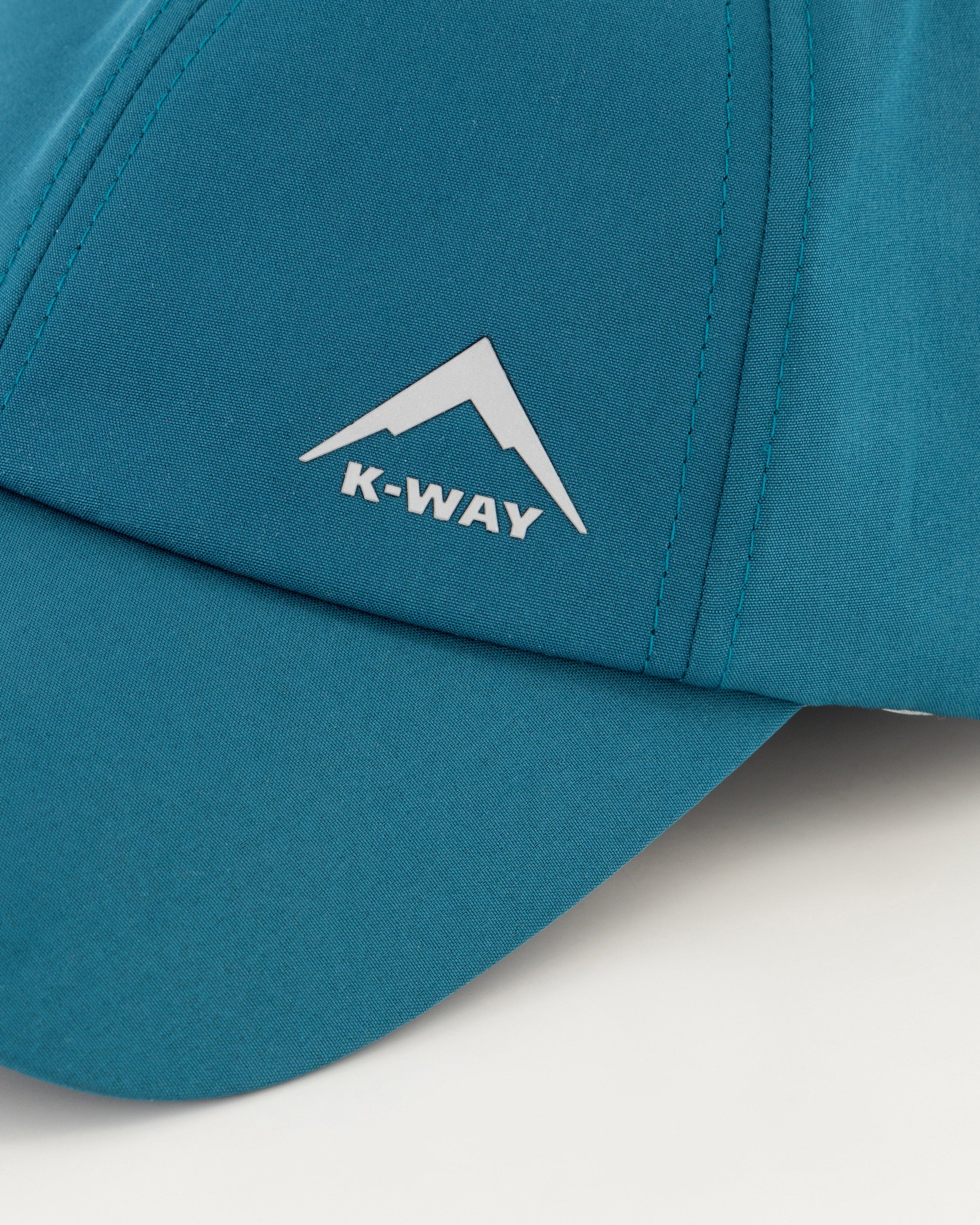 K-Way Cadence Active Peak Cap -  Teal