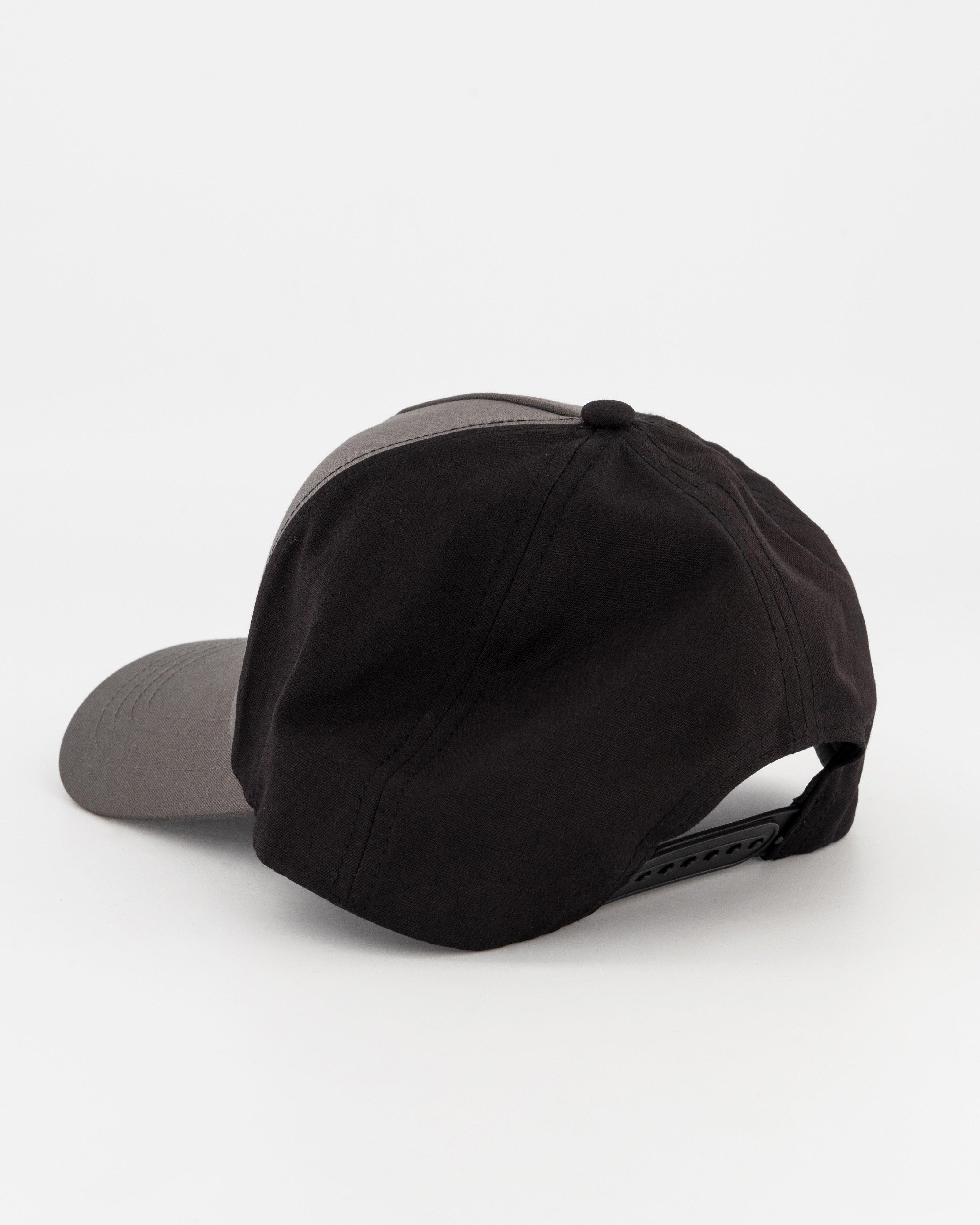 K-Way Men’s Fitz Peak Cap -  Charcoal