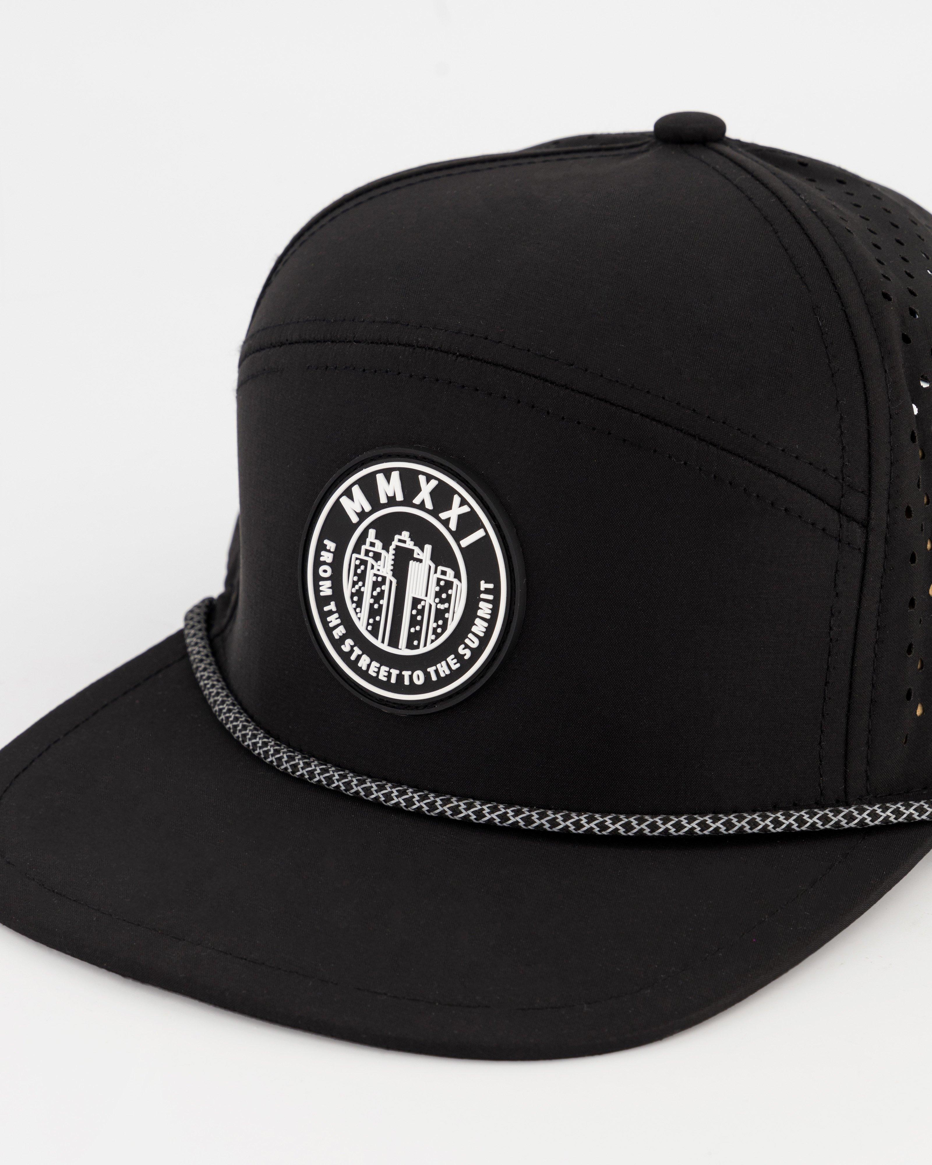 K-Way MMXXI Rope Peak Cap -  Black